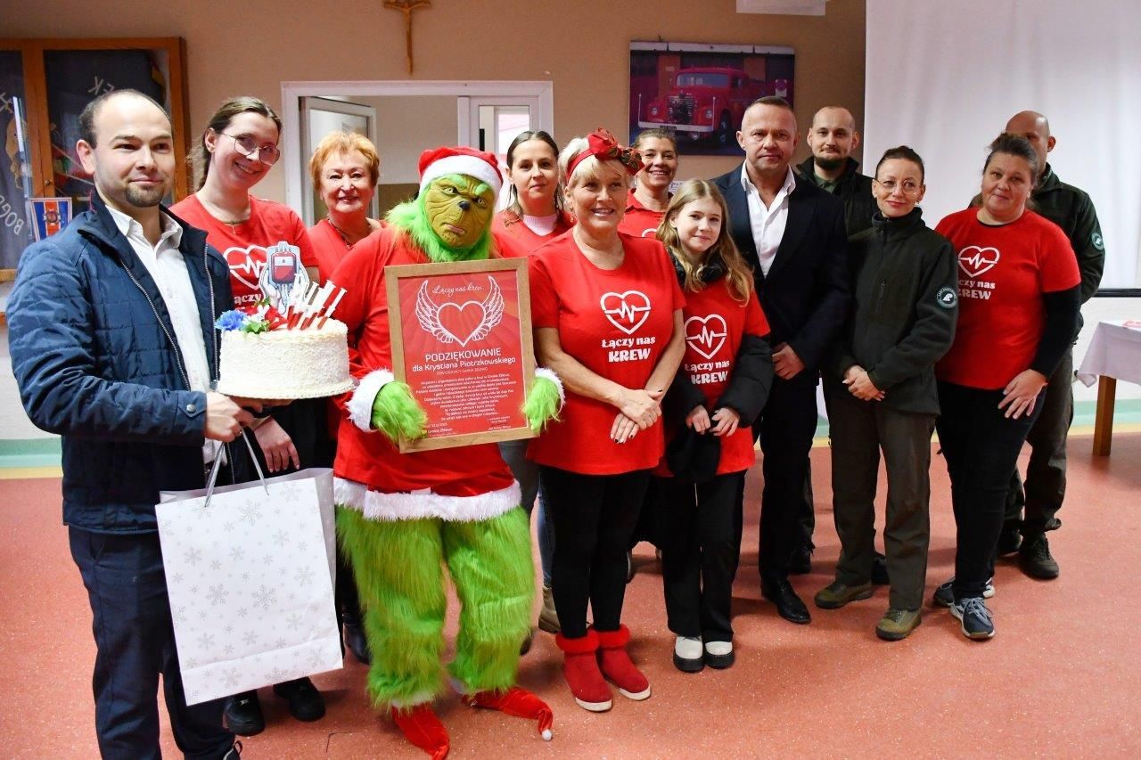 dziesiąta zbiórka krwi w gminie Zblewo