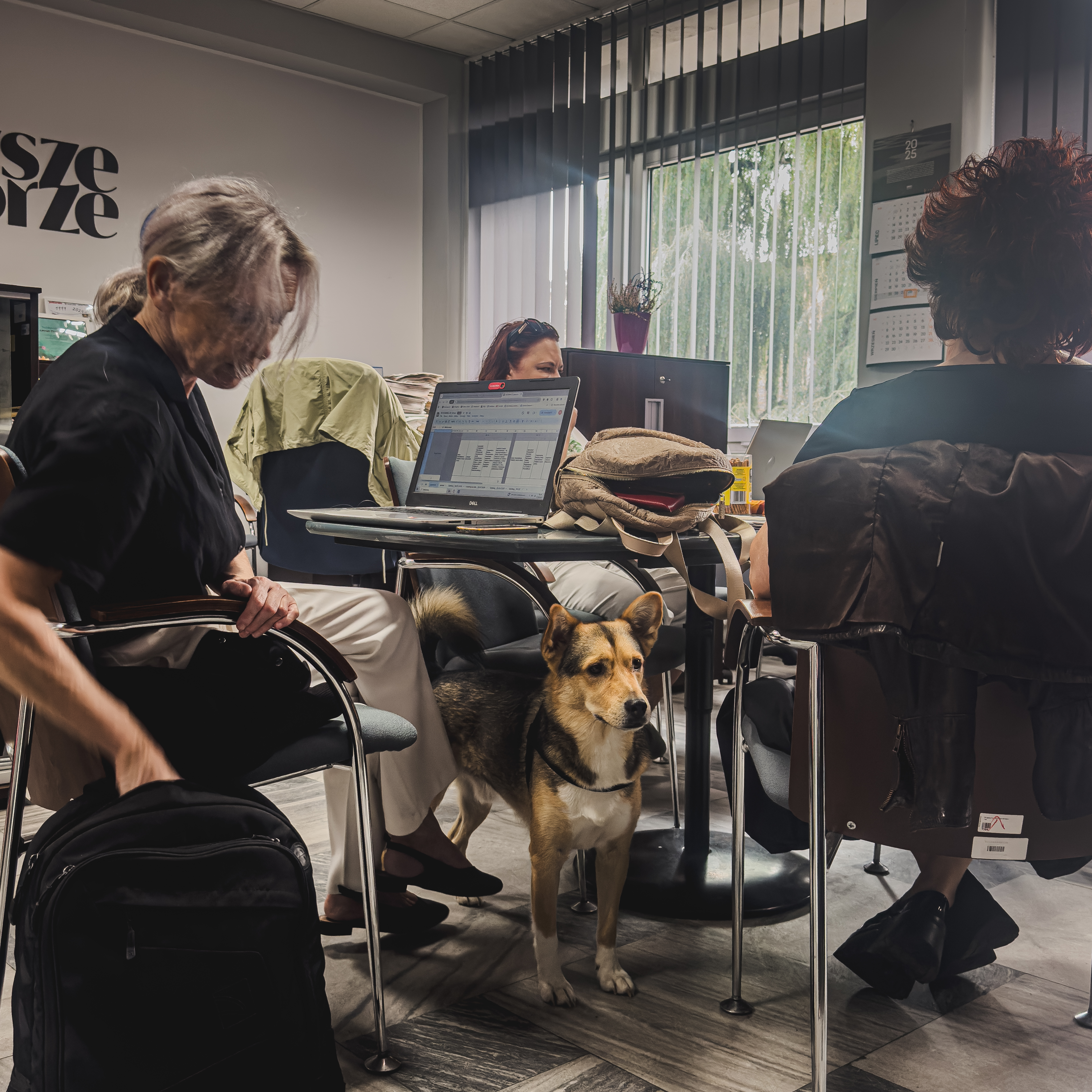 Lolek w redakcji „Zawsze Pomorze”