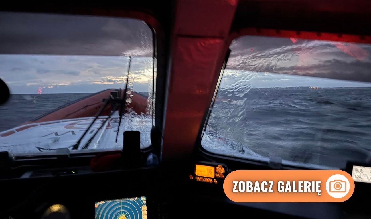 ewakuacja pasażera z promu Stena Ebba