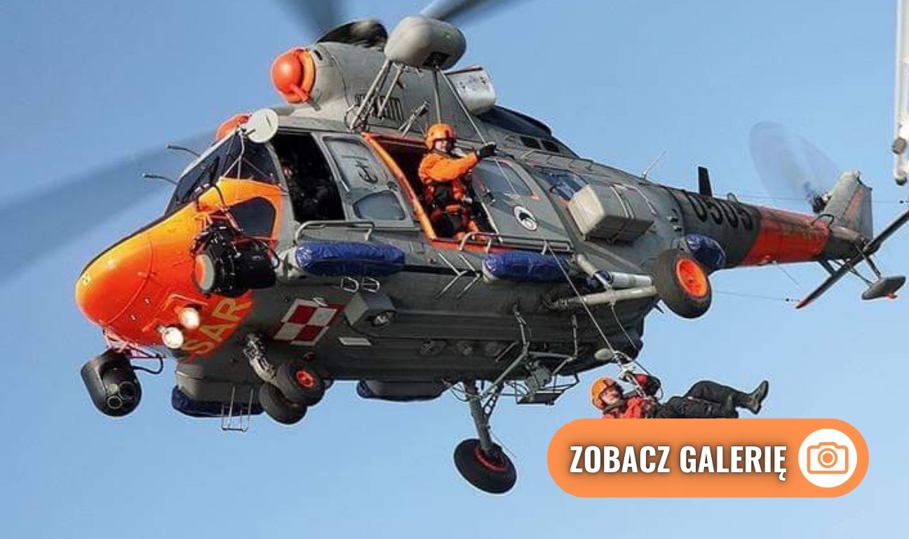 akcja ratunkowa na budowie morskiej farmy wiatrowej Baltic Power na Morzu Bałtyckim