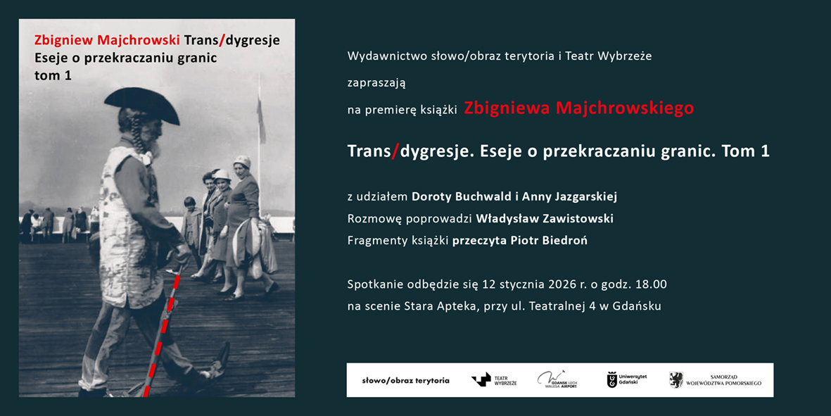 promocja książki Zbigniewa Majchrowskiego, plakat