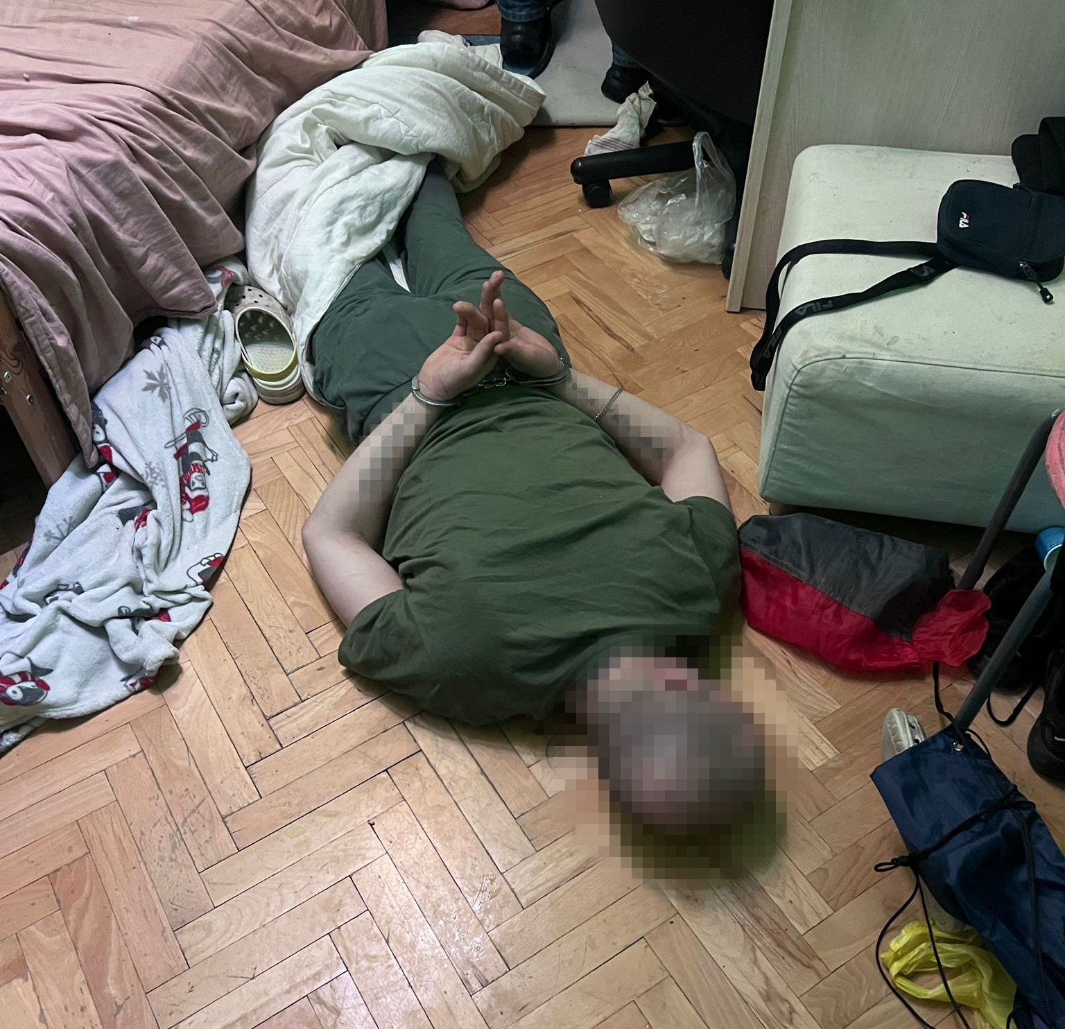 zatrzymanie sprawcy napadu na sklepy w Gdyn