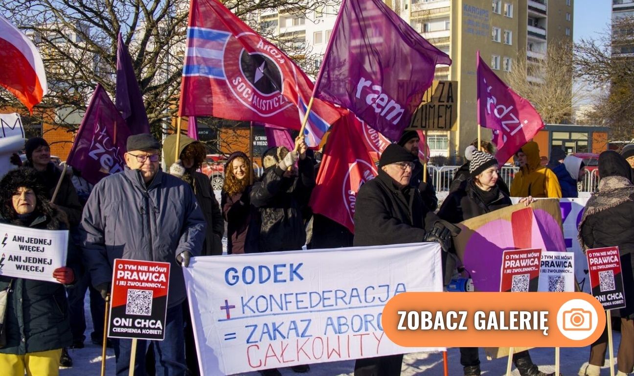 pikieta antyaborcyjna pod Szpitalem św. Wojciecha, Gdańsk 2026