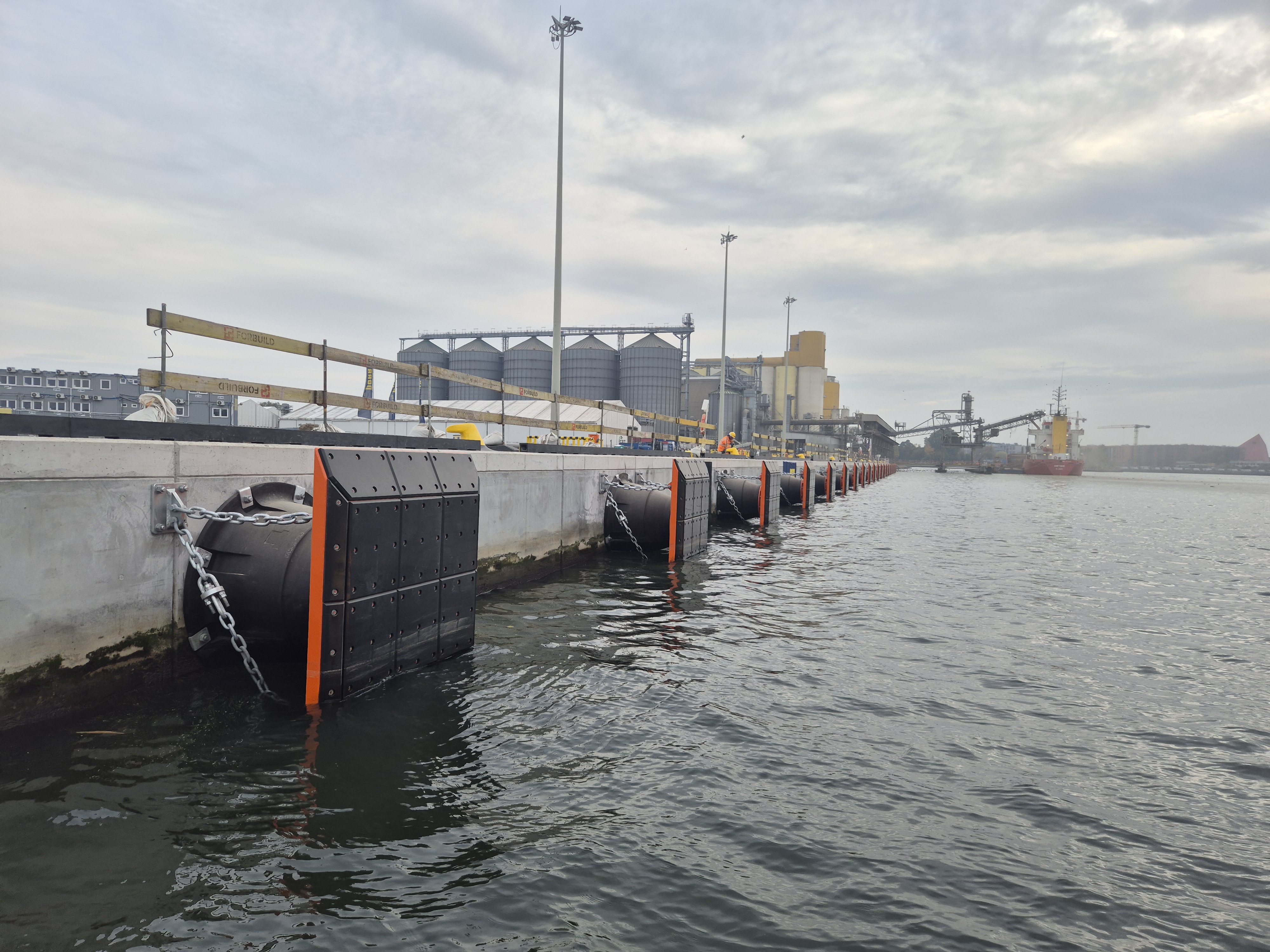 Nabrzeże Bytomskie po remoncie, Port Gdańsk