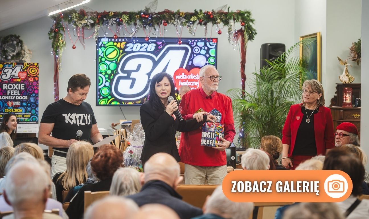 aukcja na rzecz WOŚP, DPS Polanki, Gdańsk 2026