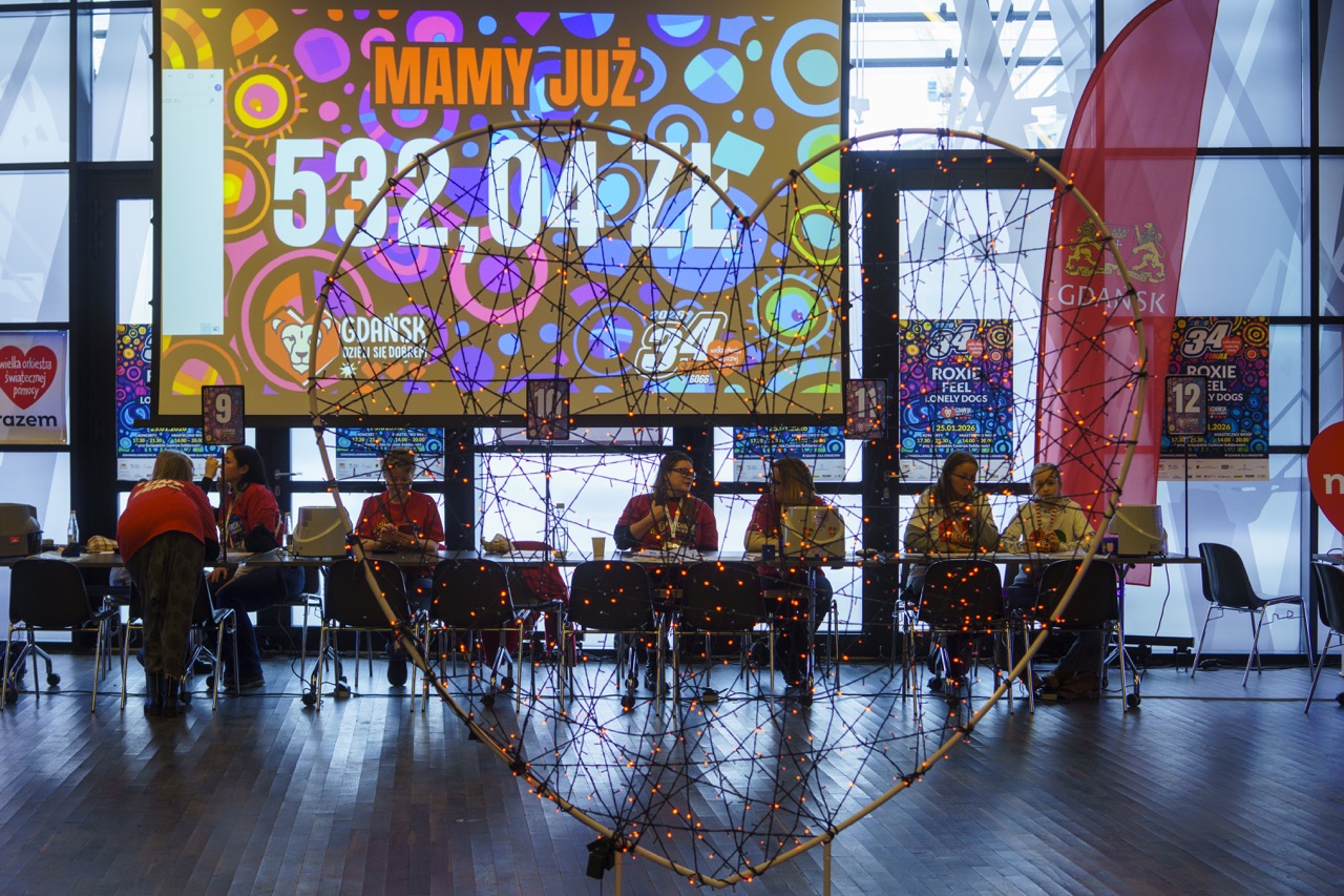 sztab WOŚP, ECS, Gdańsk 2026