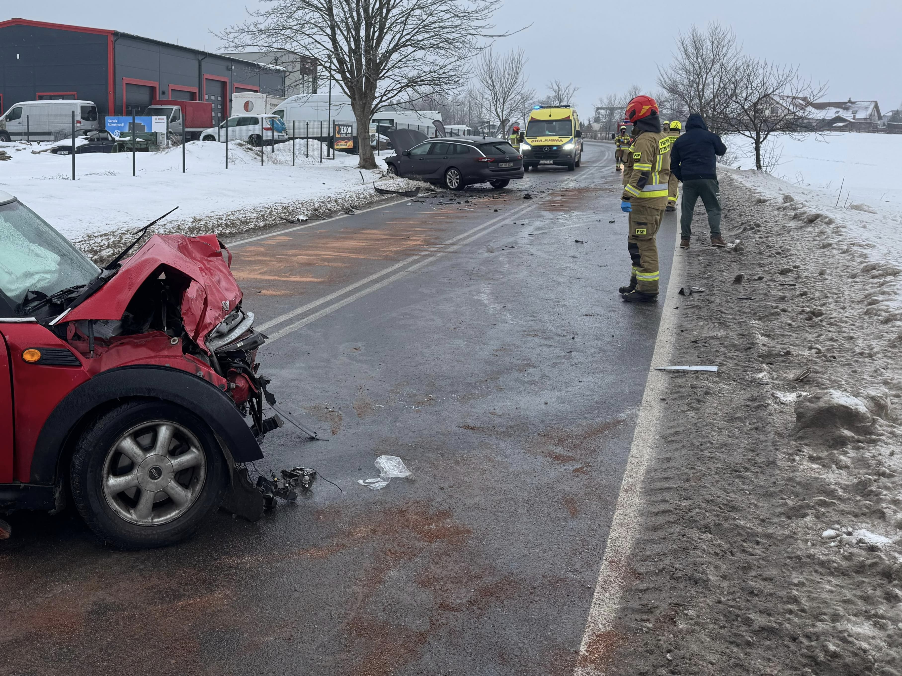 wypadek w Egiertowie