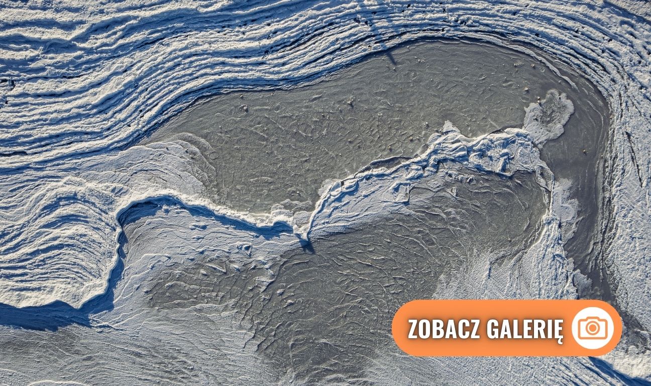 zamarznięta Zatoka Gdańska, Sopot 2026