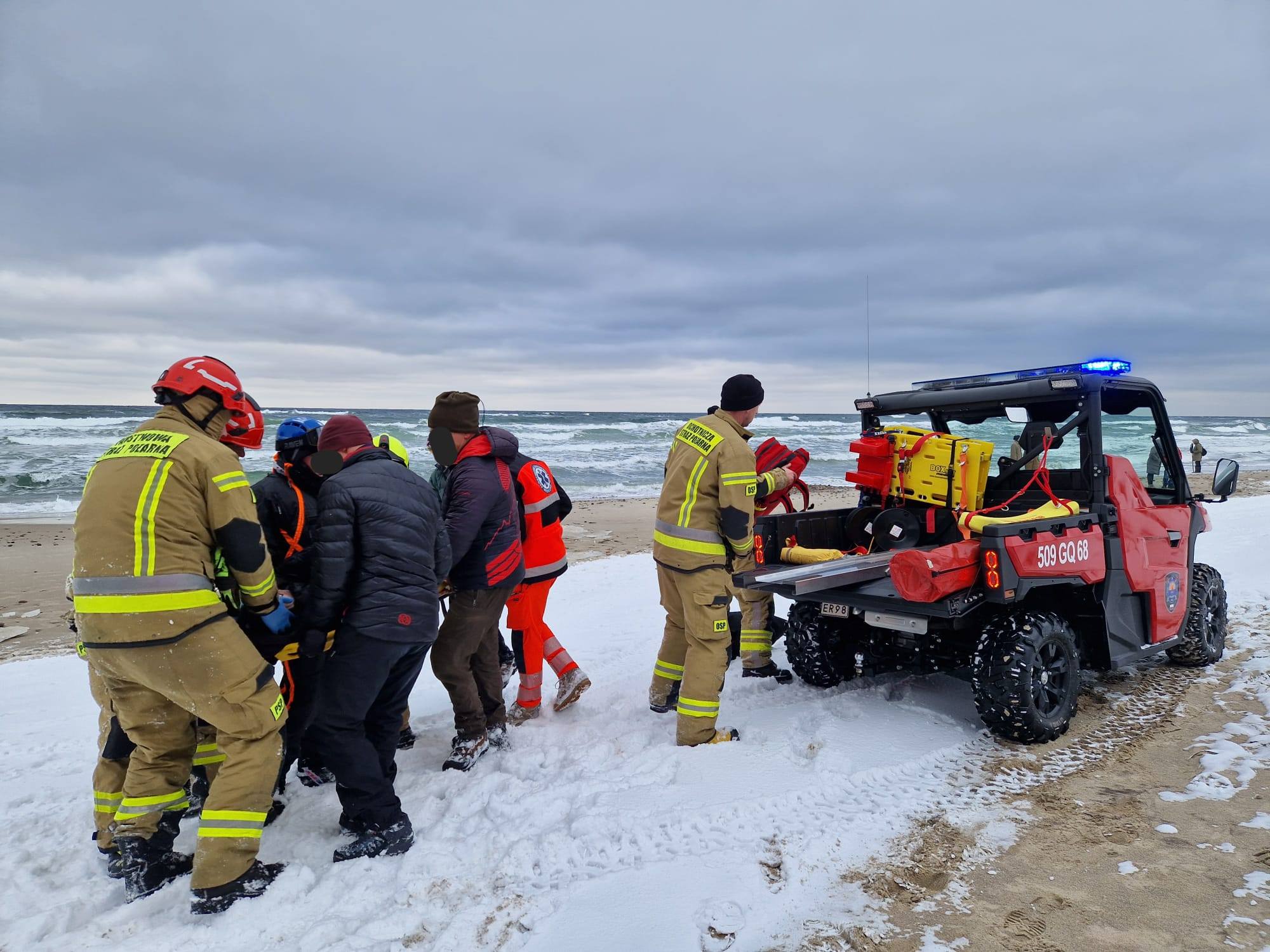 wypadek paralotniarza, Chłapowo