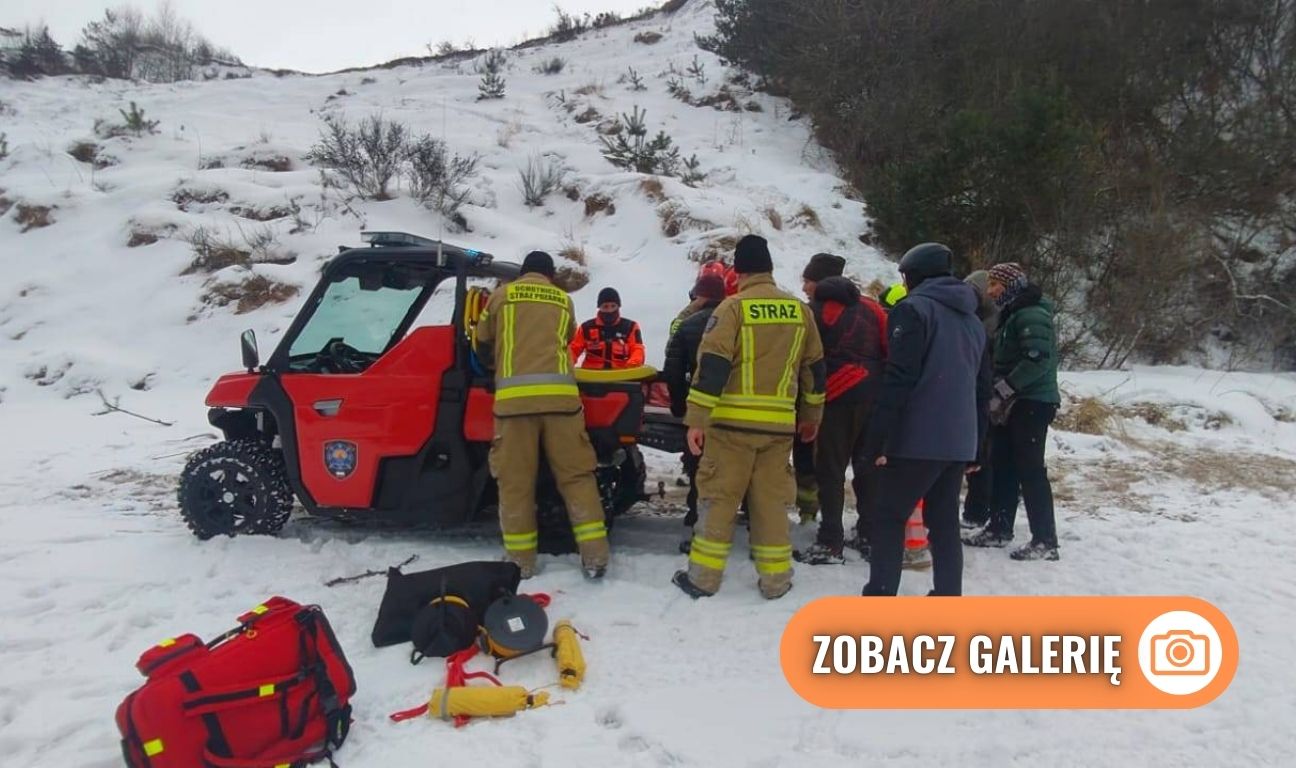 wypadek paralotniarza, Chłapowo 2026