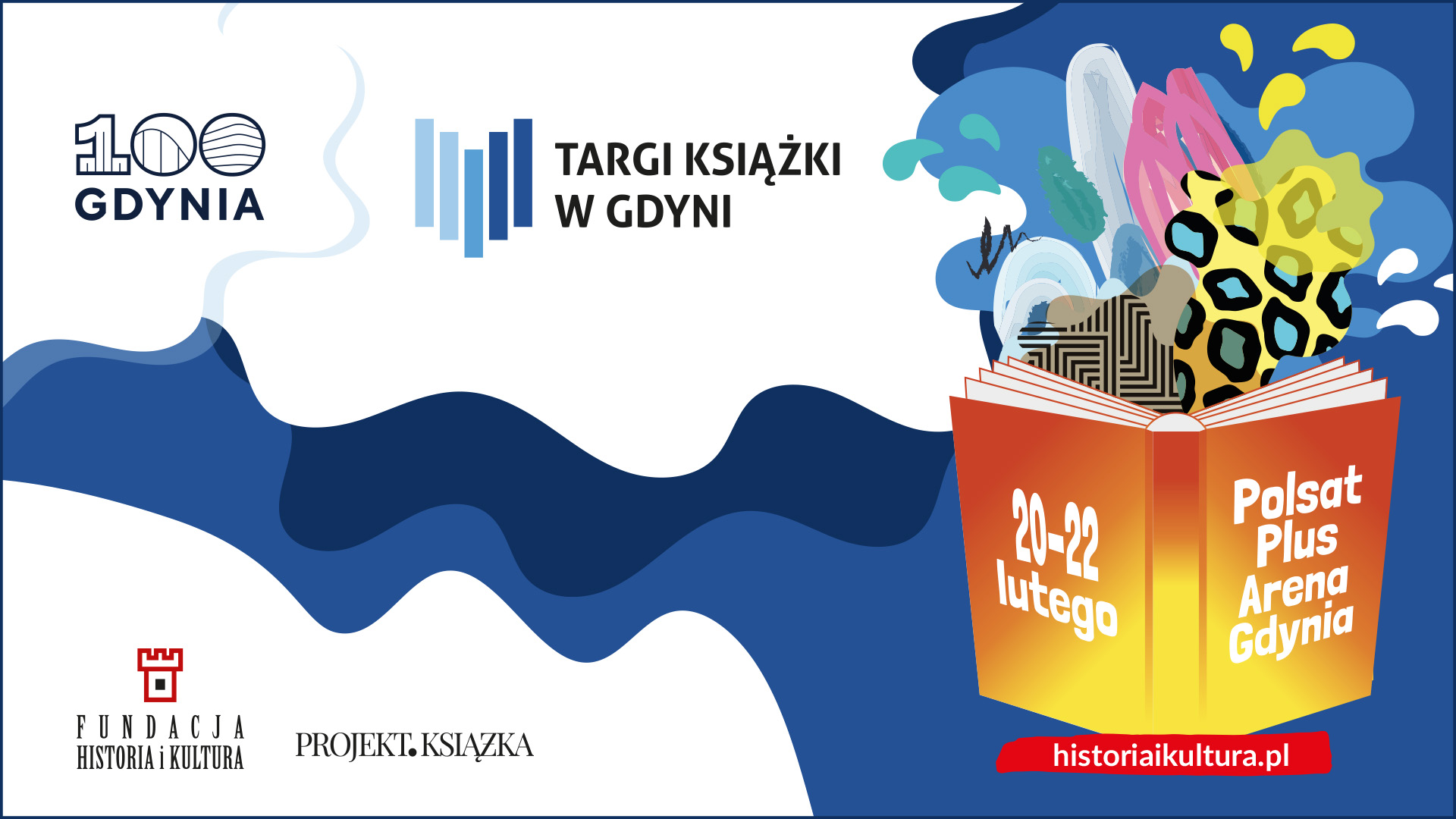 Targi Książki, Gdynia, plakat