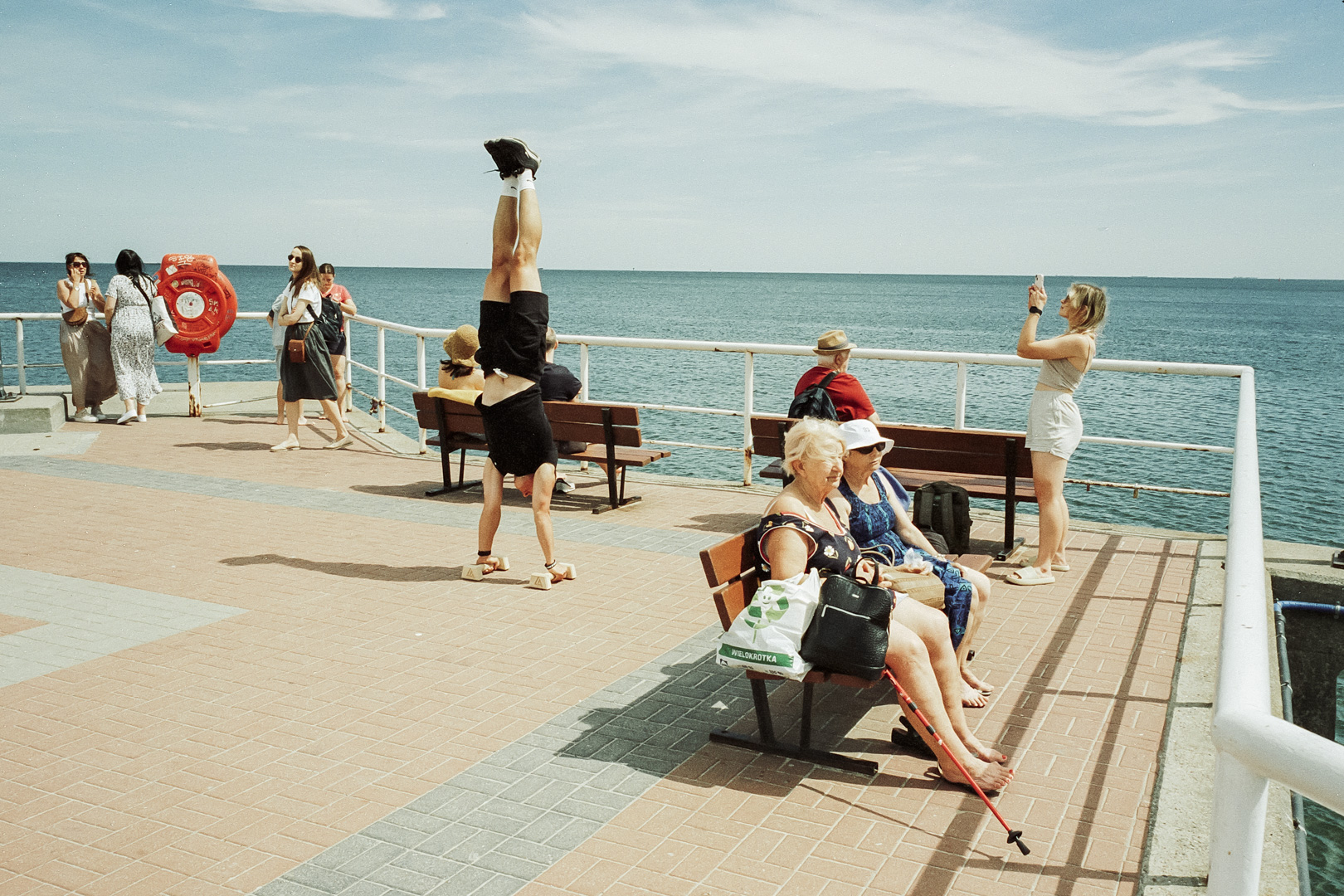 molo w Brzeźnie, Mikołaj Wasilewski