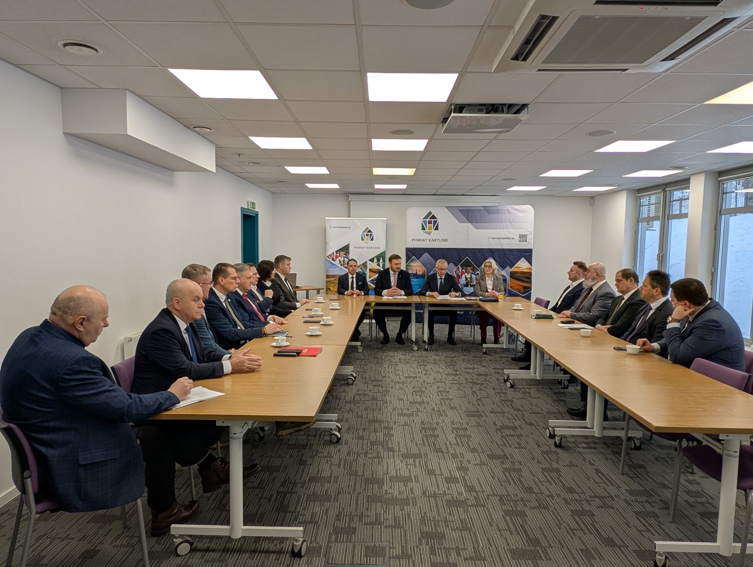 spotkanie dotyczące zamiaru utworzenia Kartuskiego Związku Powiatowo-Gminnego