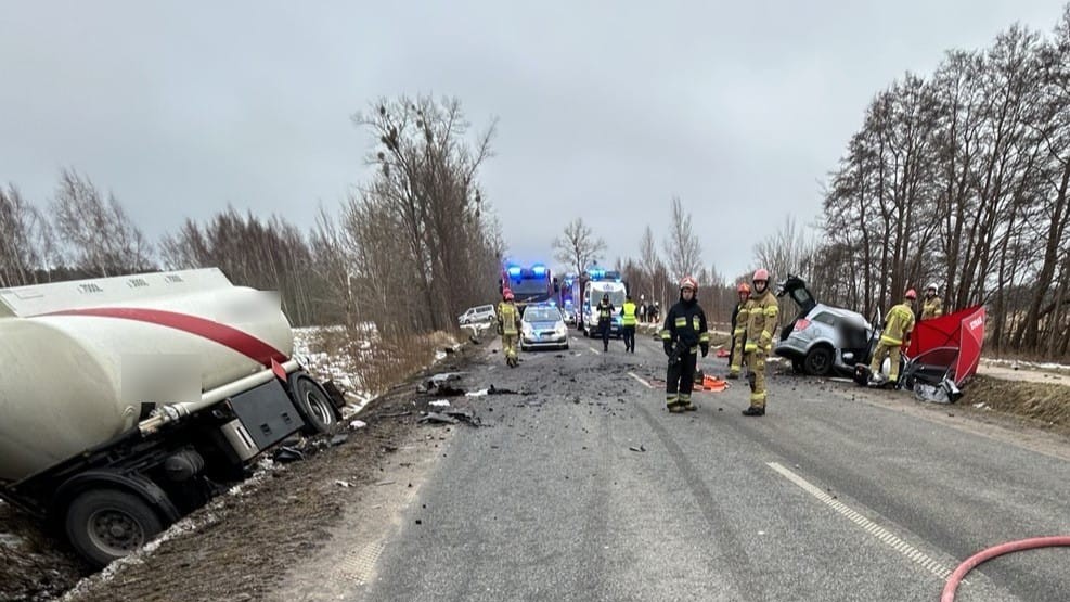 śmiertelny wypadek pod Łebą