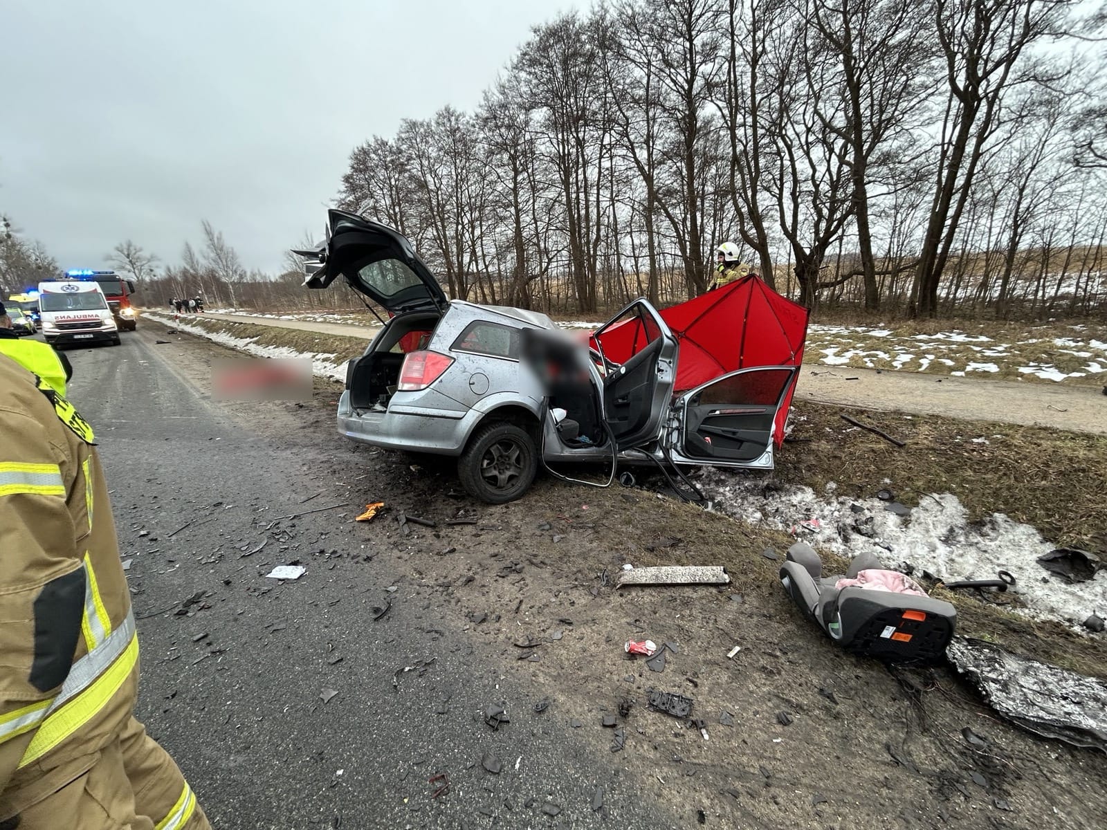 śmiertelny wypadek pod Łebą