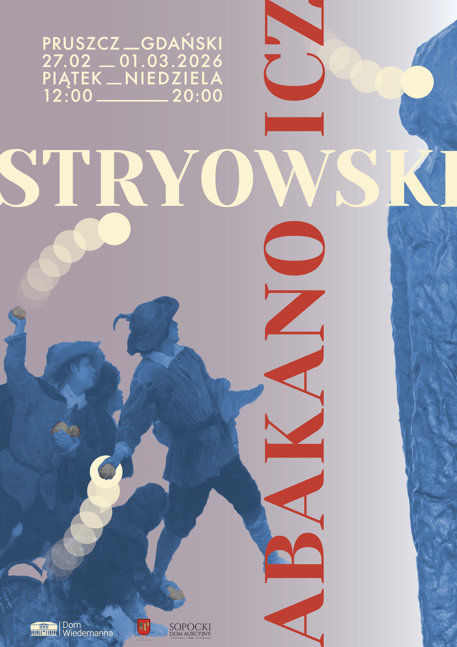 wystawa w Domu Wiedemanna w Pruszczu Gdańskim, plakat