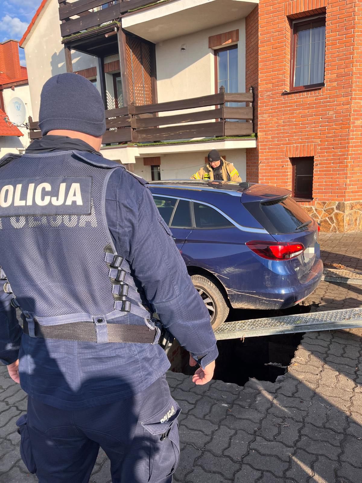 osouwisko pod zamkiem w Człuchowie