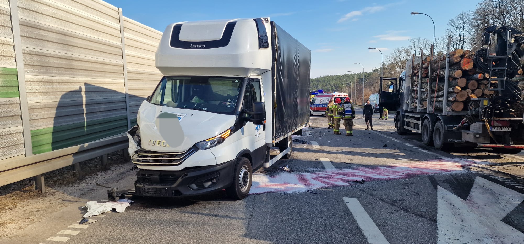 wypadek, Jaźwiska Małe