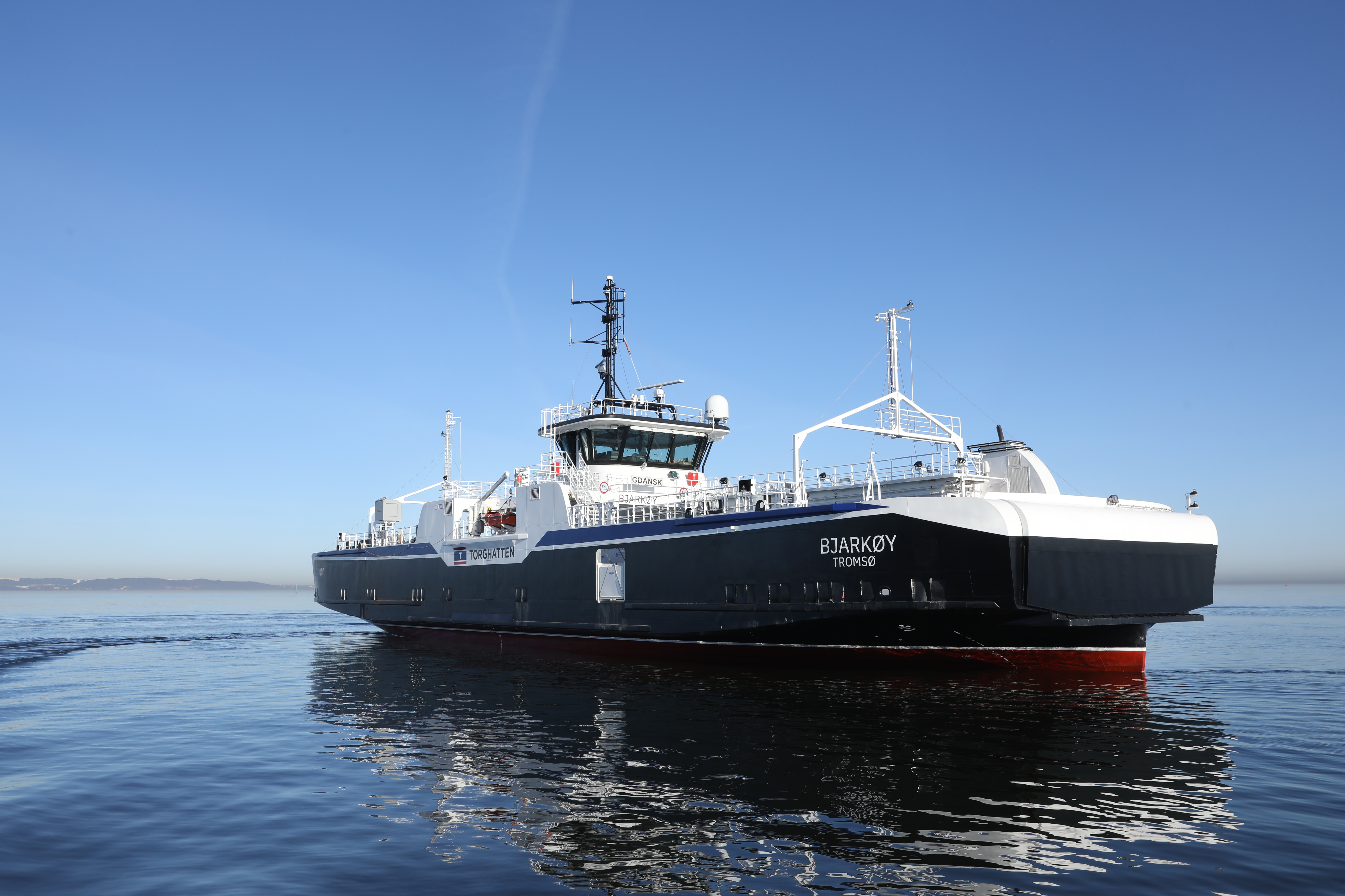 prom hybrydowy Bjarkøy