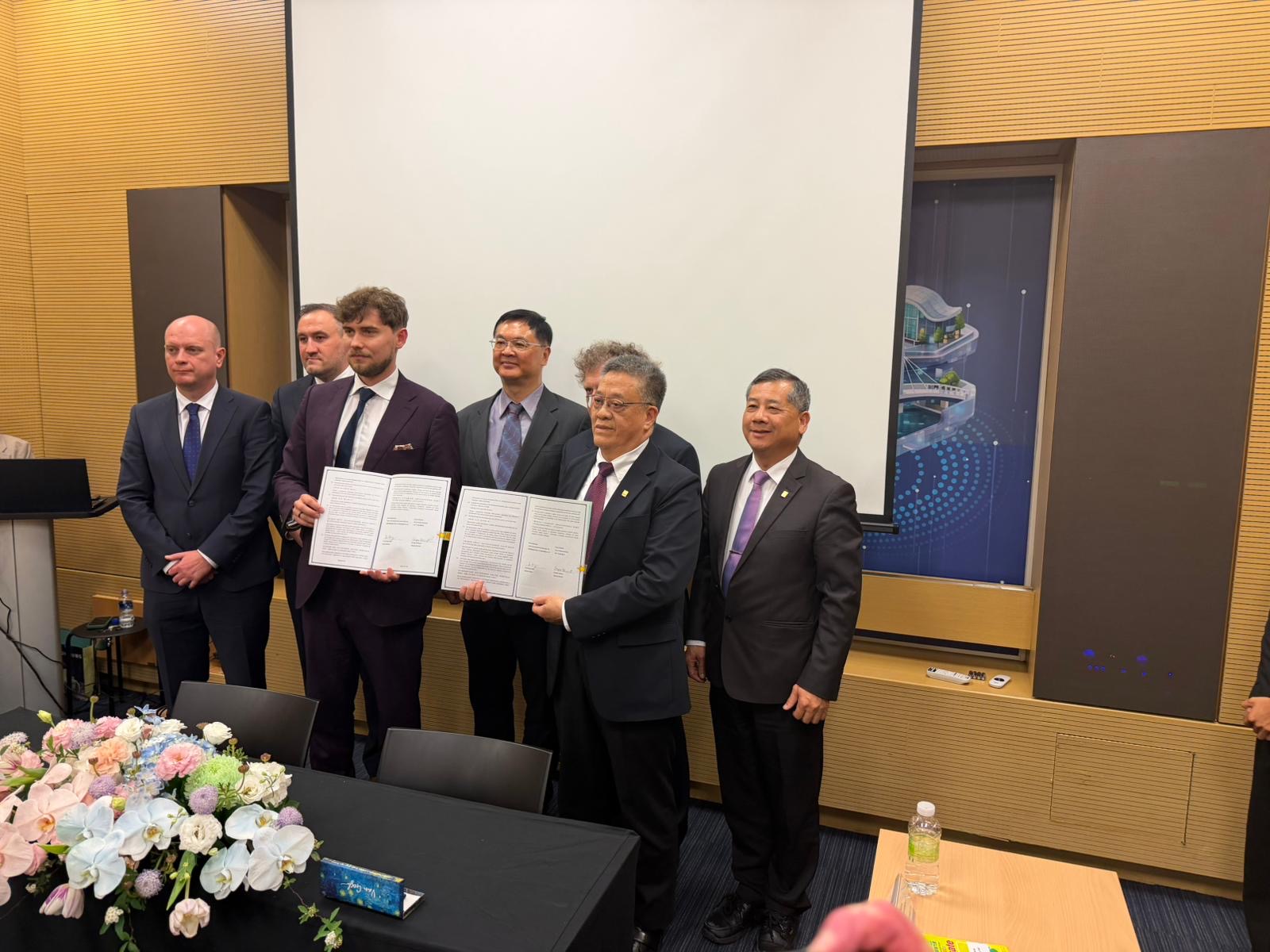 podpisanie memorandum o współpracy Portu Gdynia i Portu Kaohsiung