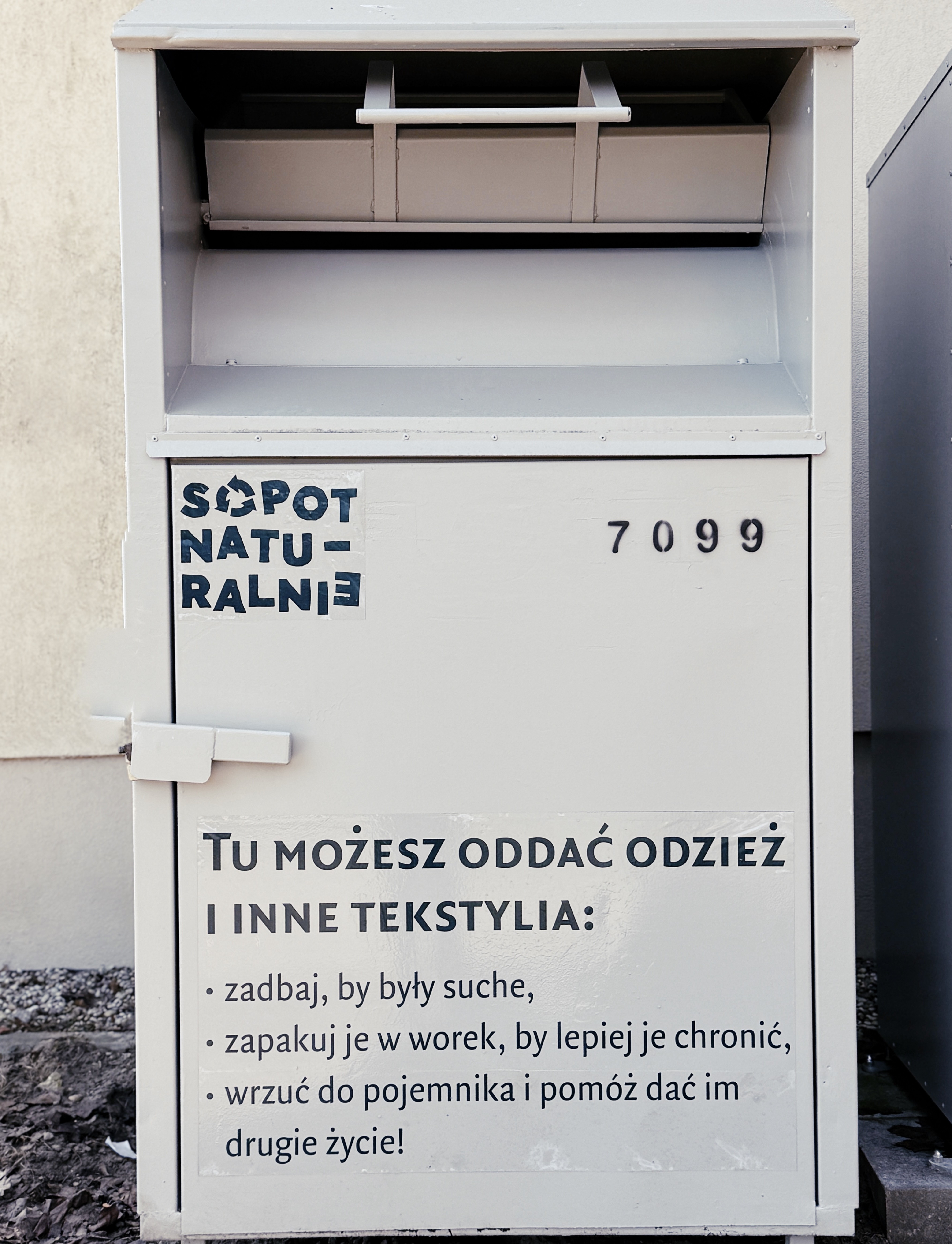 pojemnik na odzież, Sopot