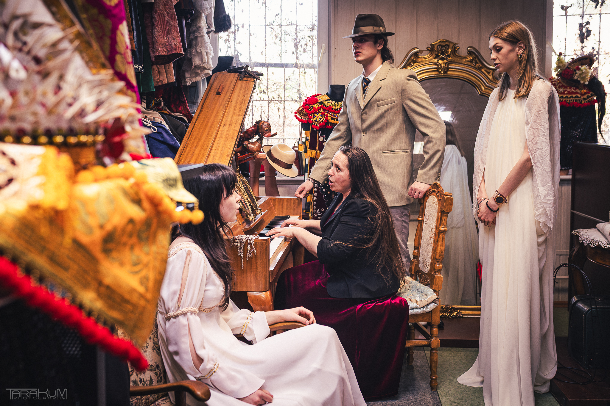 Jadwiga Możdżer i jej uczniowie