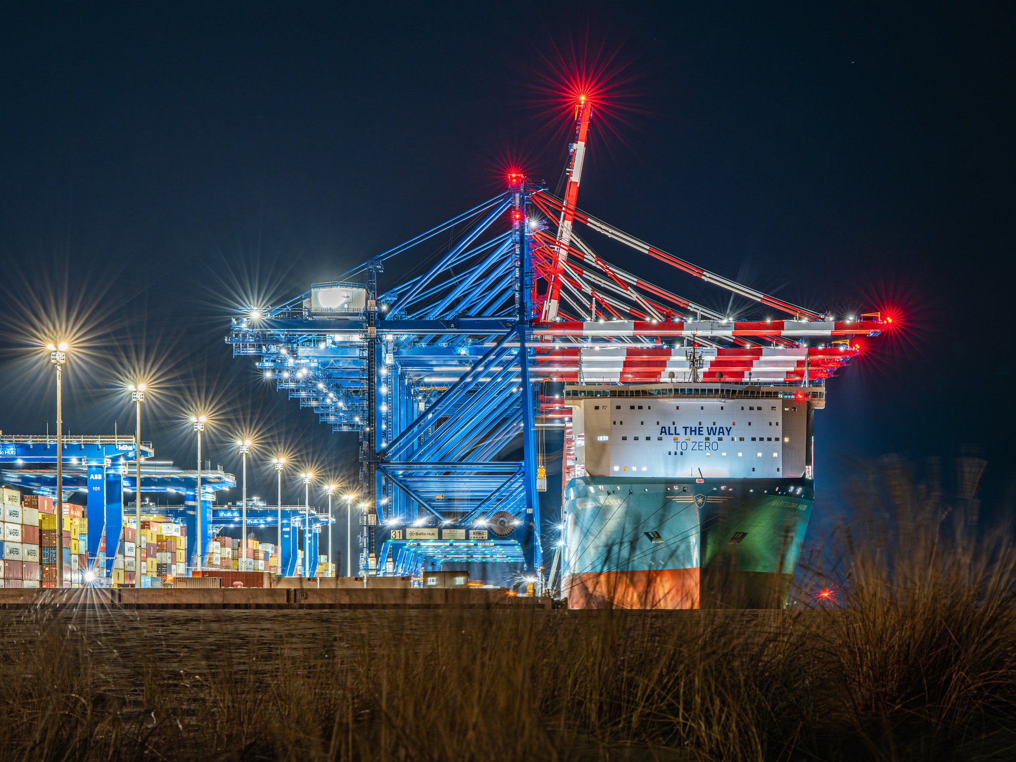 Barcelona Maersk, Baltic Hub, Gdańsk 2026
