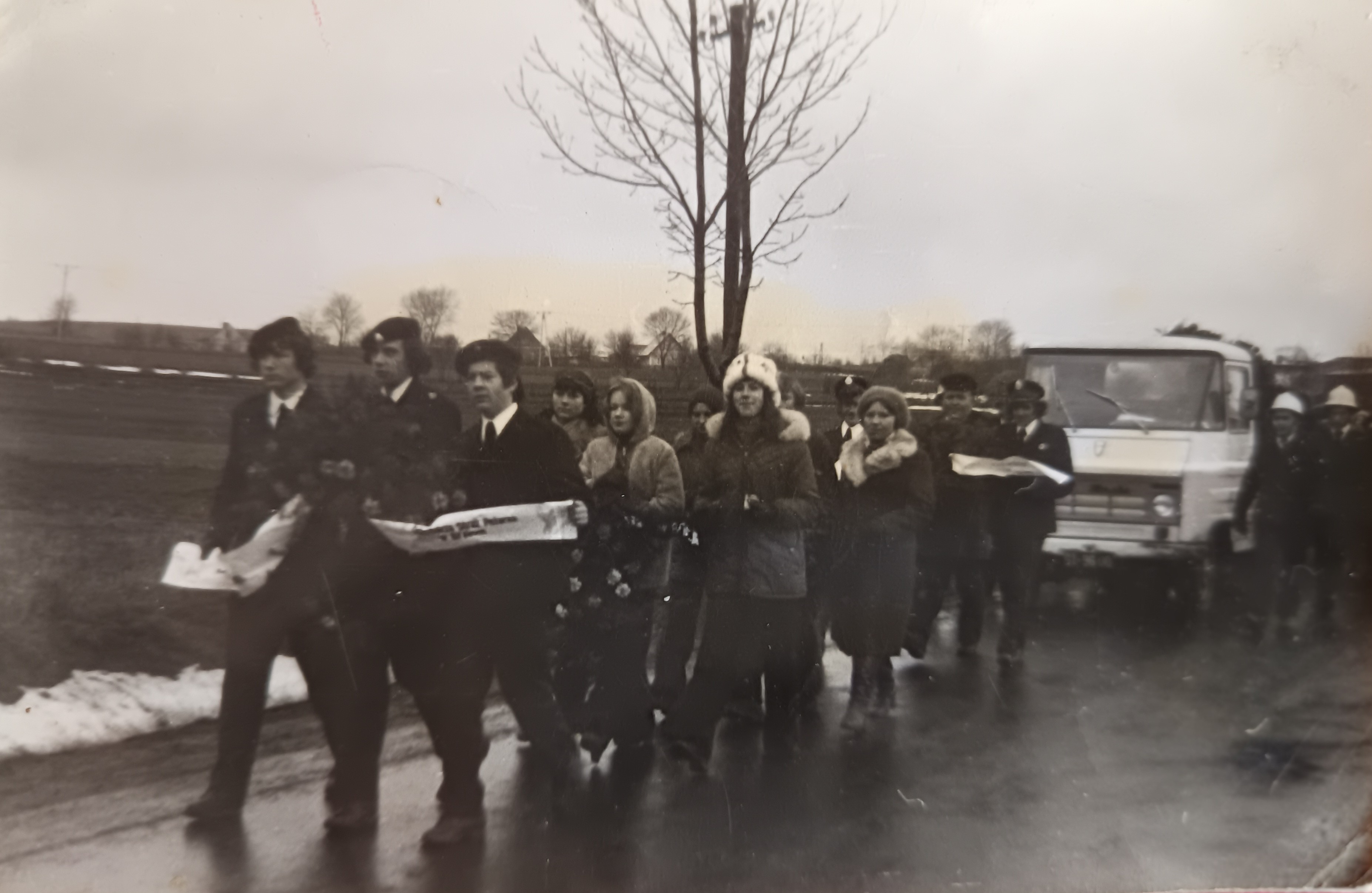 pogrzeb naczelnika OSP Brzuśce Edwarda Skoczylasa