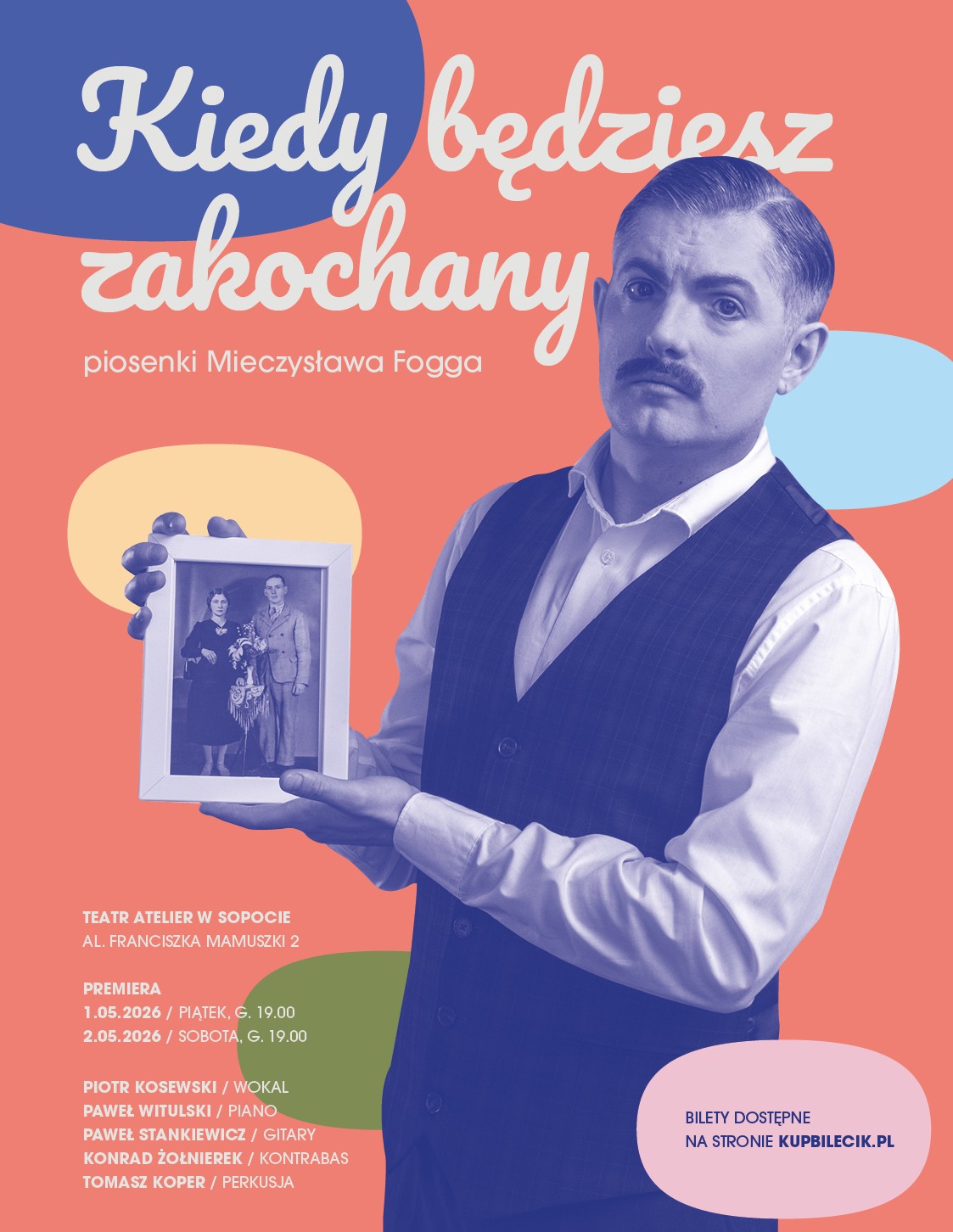 koncert „Kiedy będziesz zakochany”, plakat