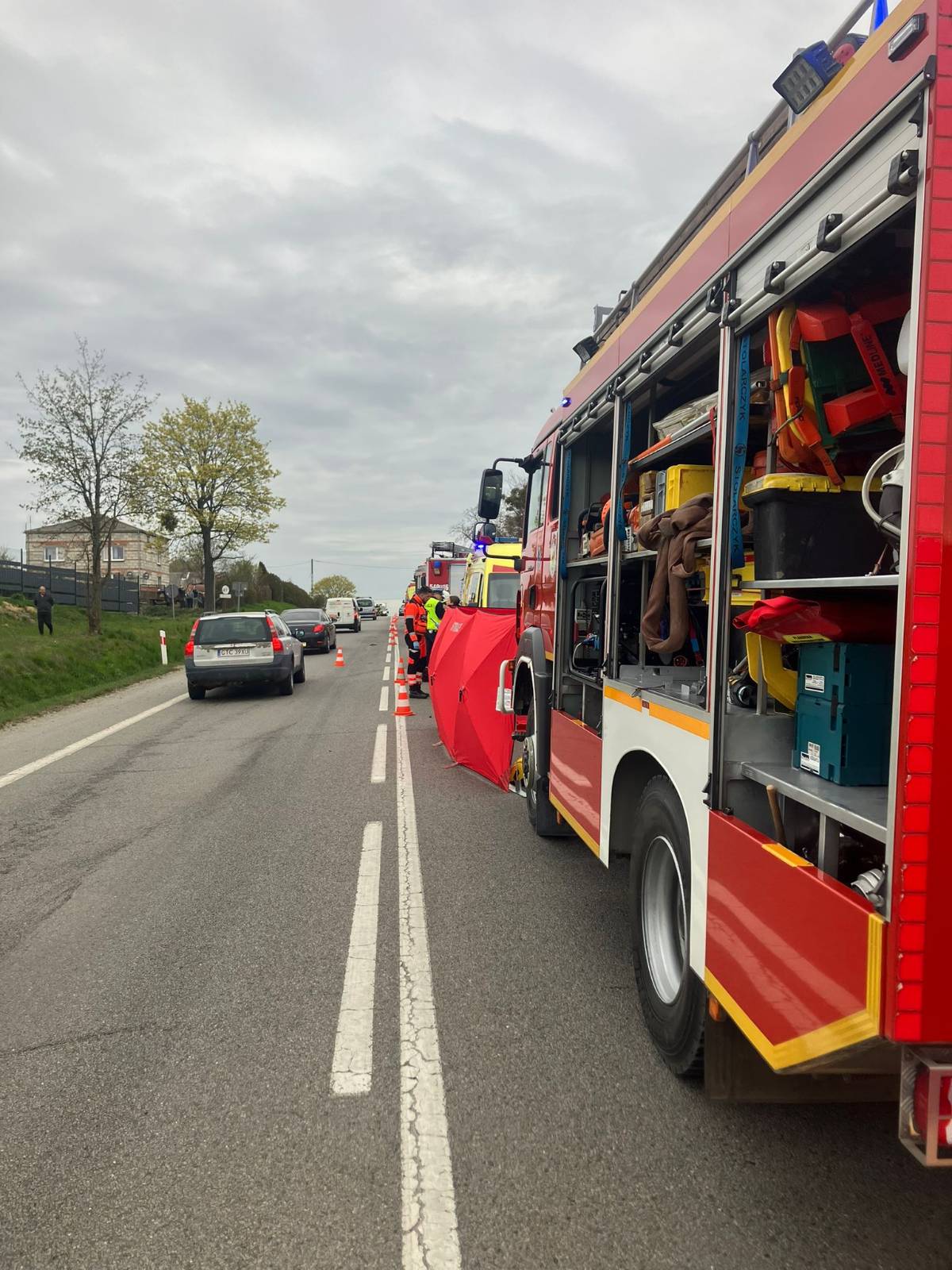 wypadek w Subkowach Wybudowaniu Pierwszym