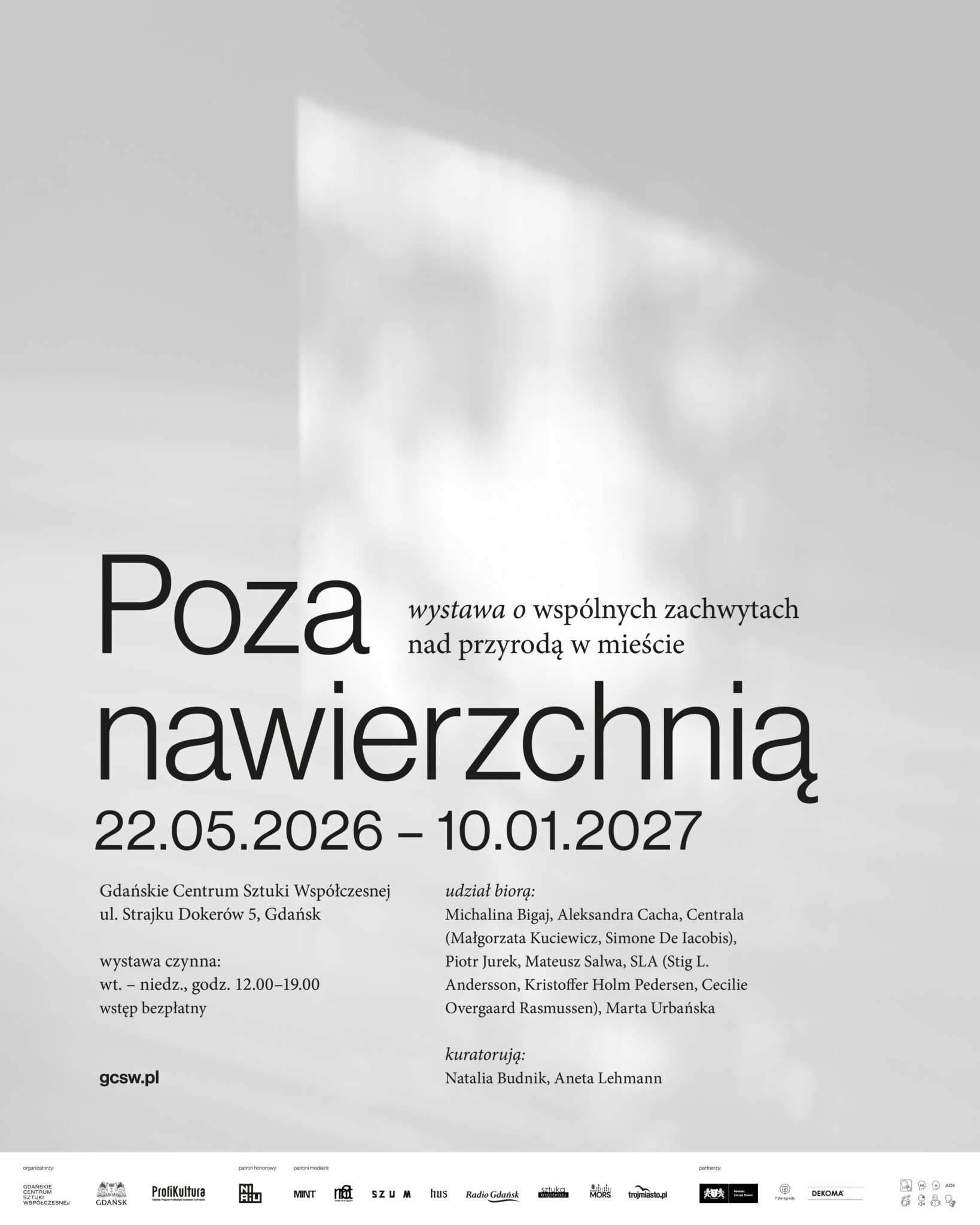 „Poza nawierzchnią”, plakat