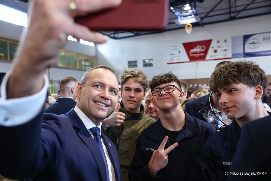 Karol Nawrocki, 80-lecie IV Liceum Ogólnokształcącego, Gdańsk 2026