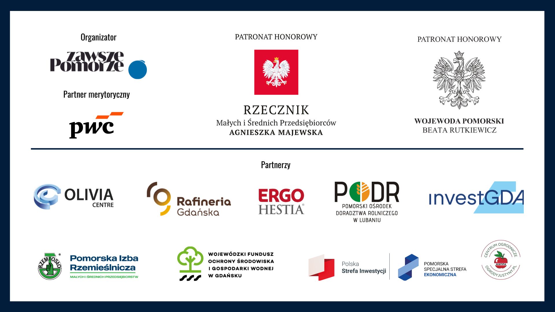Asy Biznesu 2025, partnerzy
