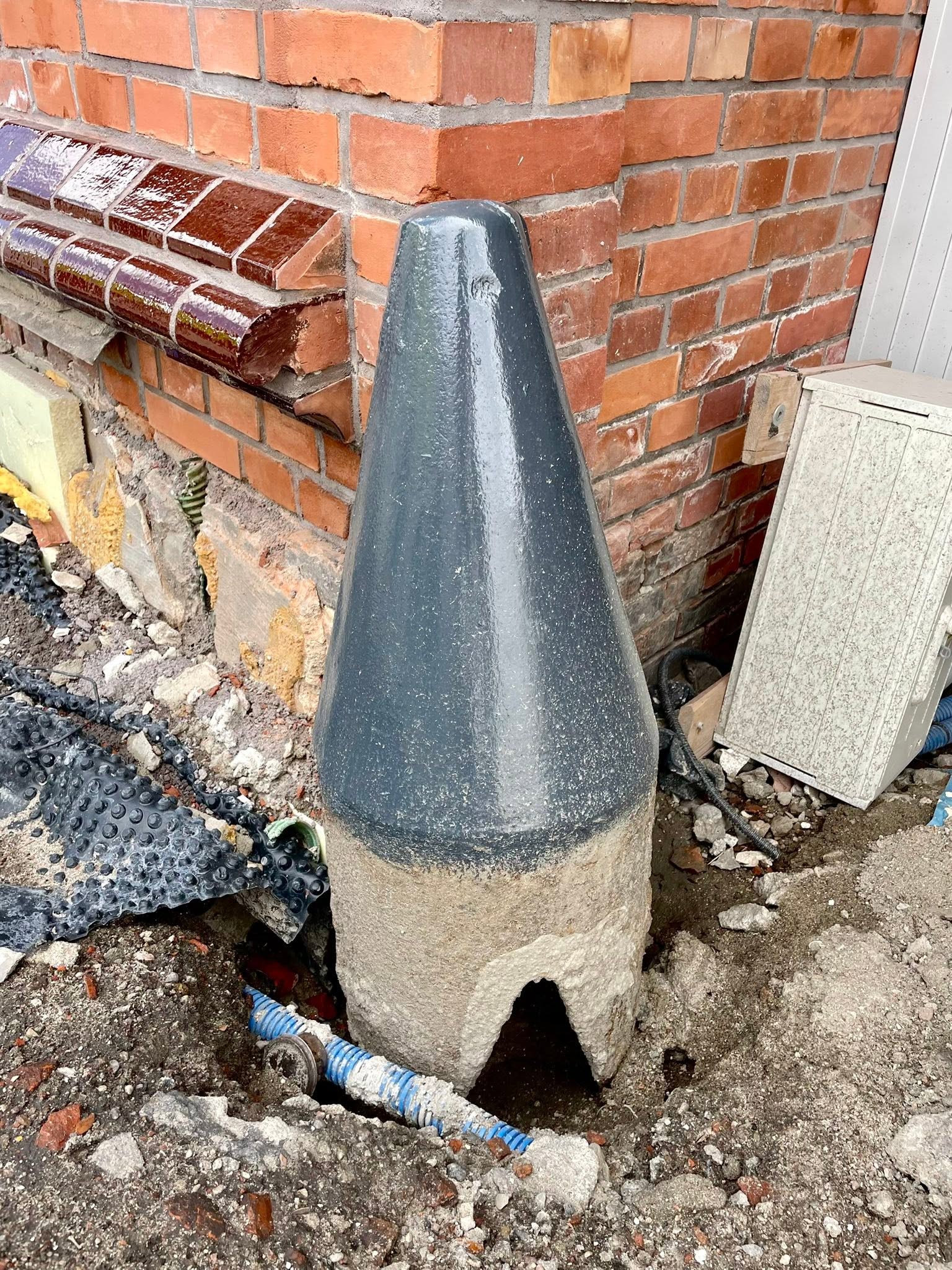 odbój bramny, ul. Ułańska, Gdańsk