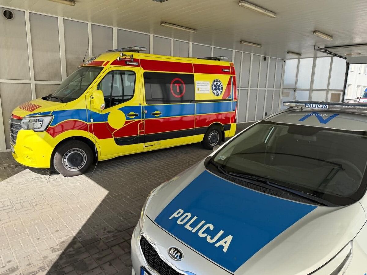 karetka, radiowóz, Sopot