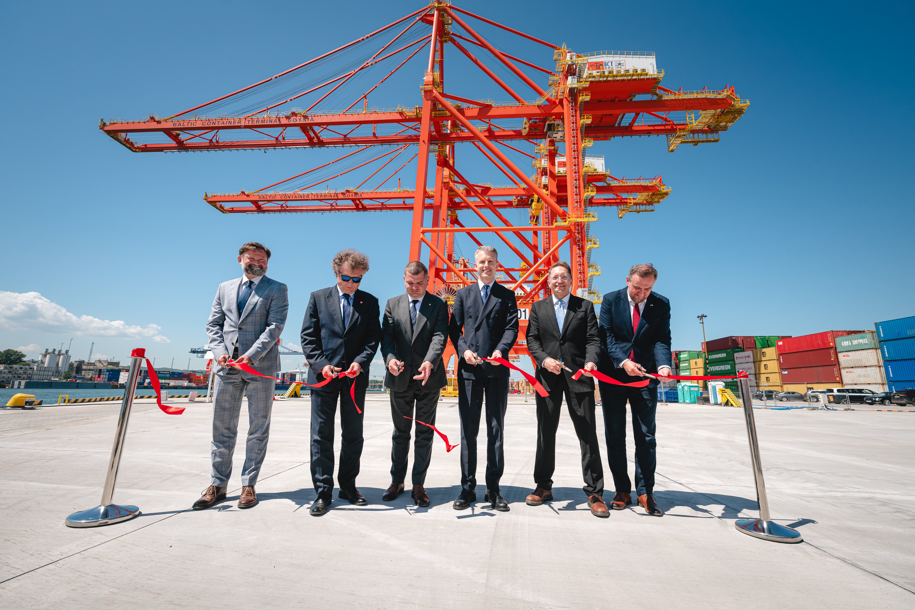 nowe suwnice sts w BCT, inauguracja, Port Gdynia 2026