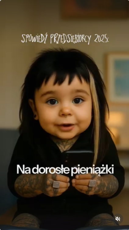 „Spowiedź przedsiębiorcy”, screen z rolki Karoliny Orczechowskiej