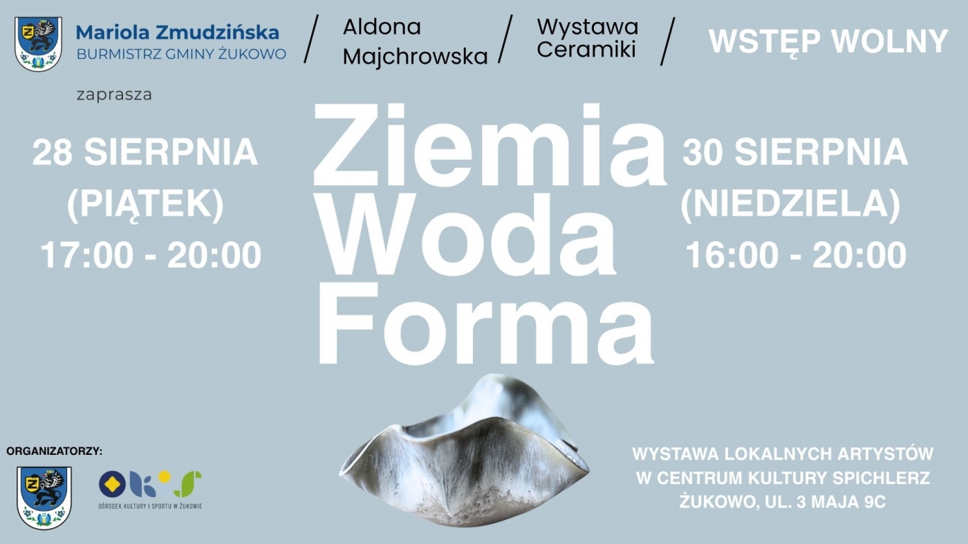 Wystawa ceramiki Aldony Majchrowskiej, Żukowo