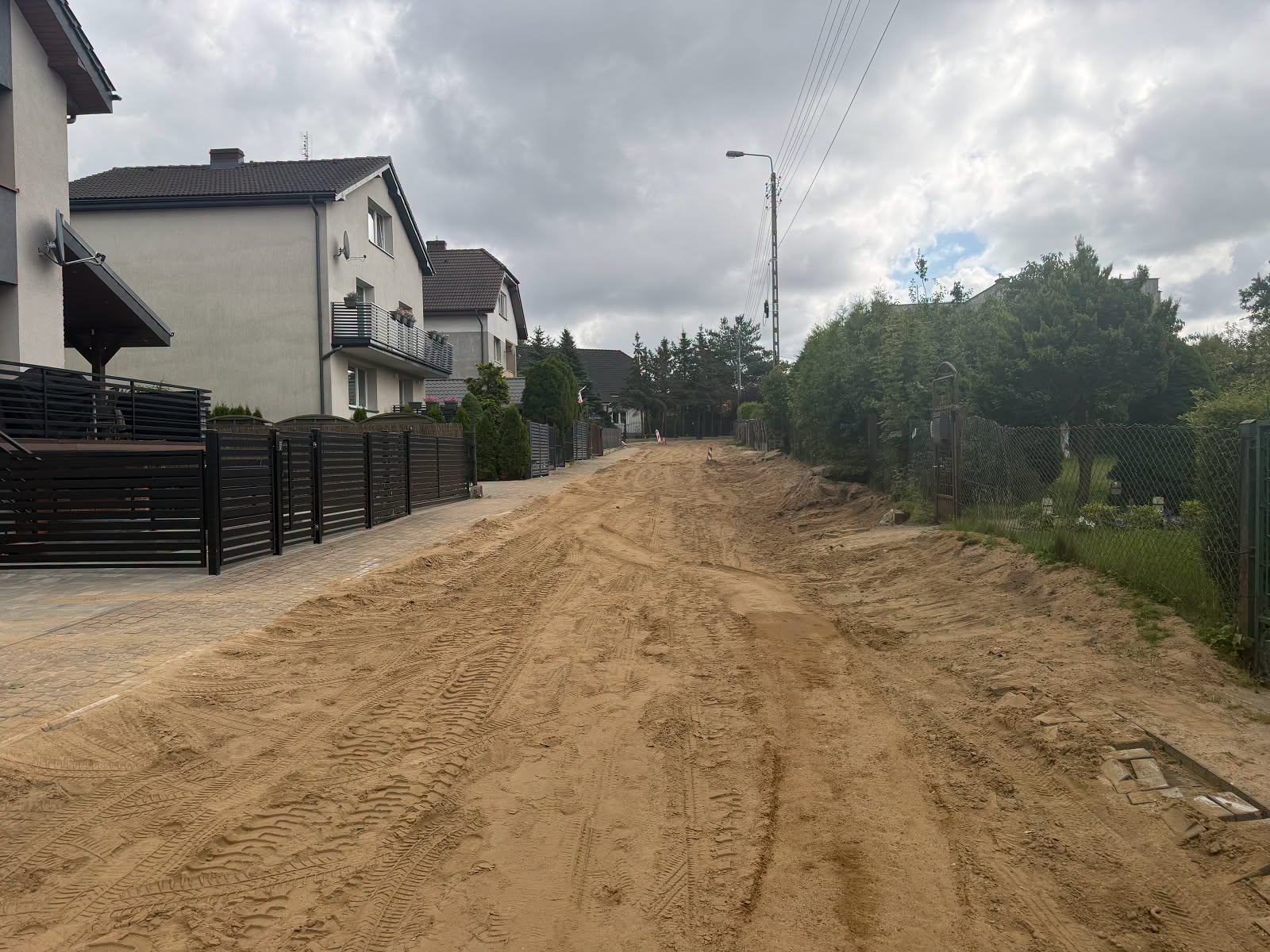 budowa trzech ulic, Chwaszczyno