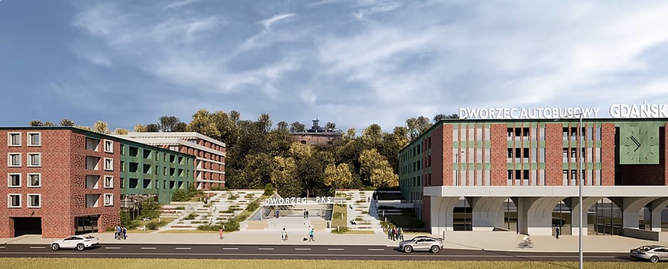 dworzec PKS Gdańsk, wizualizacja
