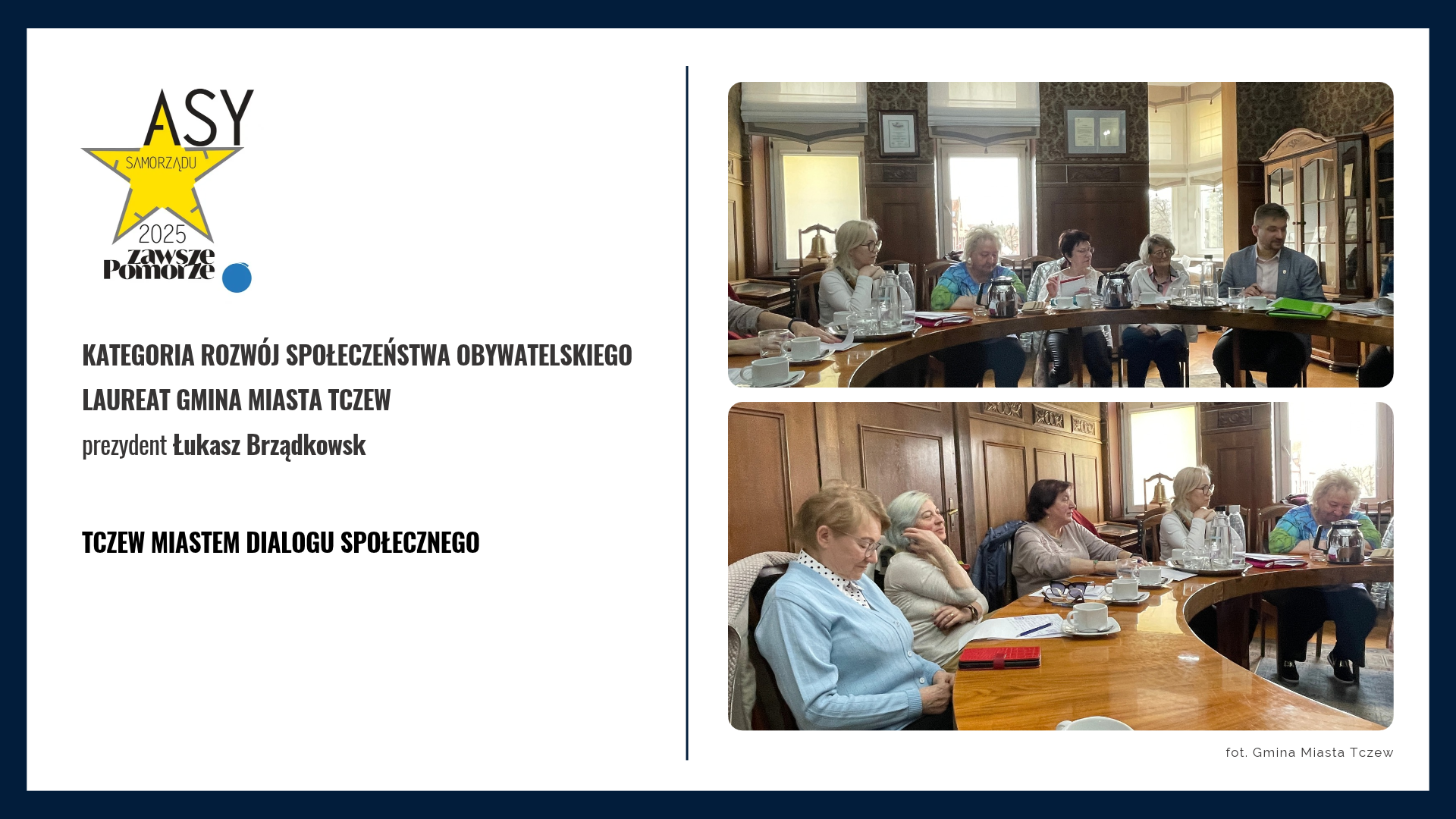 projekt „Tczew miastem dialogu społecznego”, Tczew