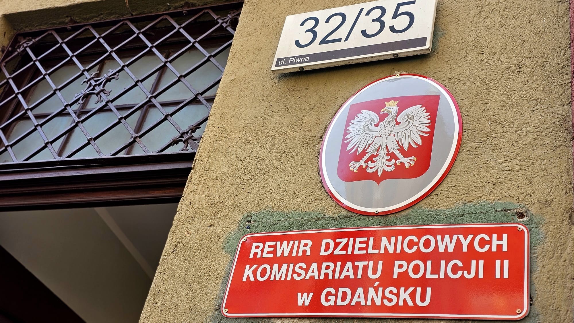 komisariat policji przy ul. Piwnej w Gdańsku