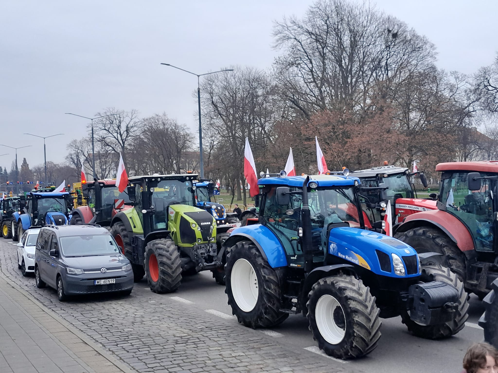 protest rolników, Elbląg