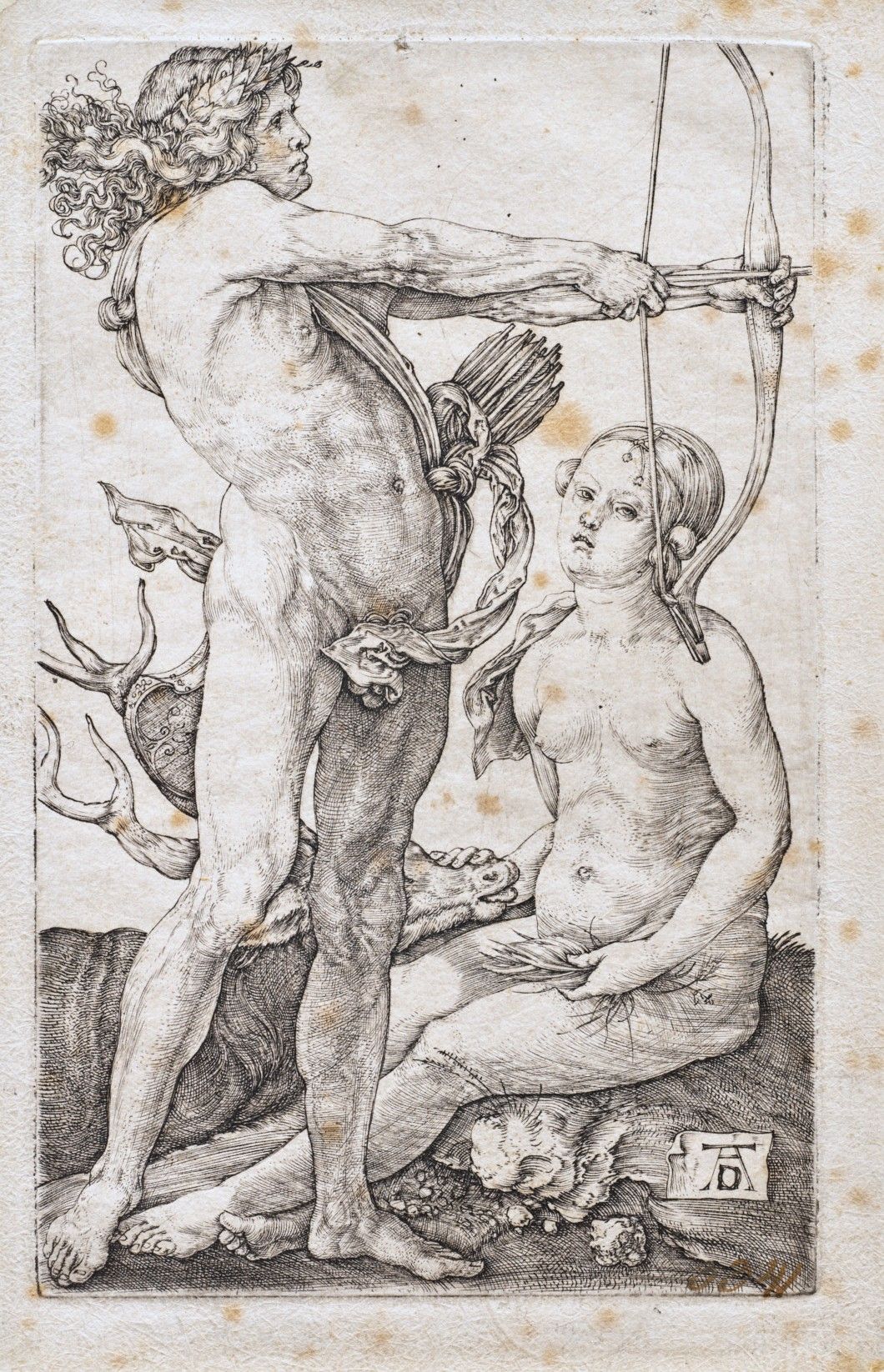 Albrecht Dürer, „Apollo i Diana”