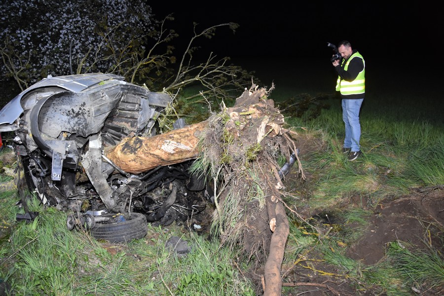 śmiertelny wypadek pod Bobowem