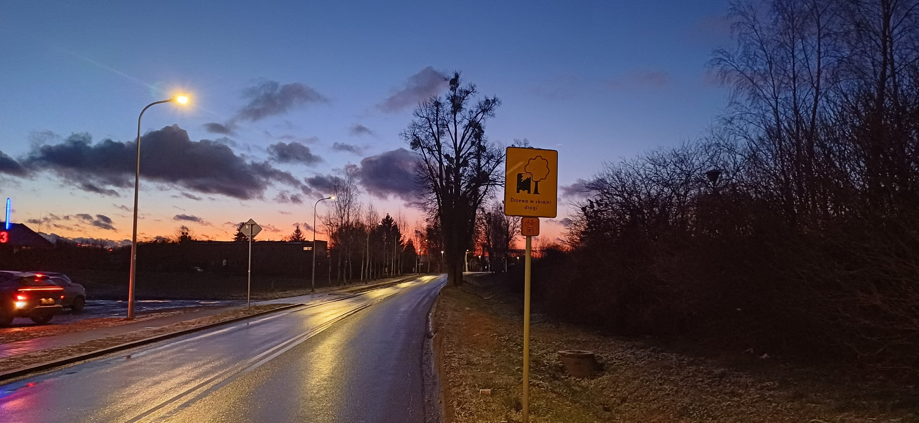 nowe oświetlenie, Czernin