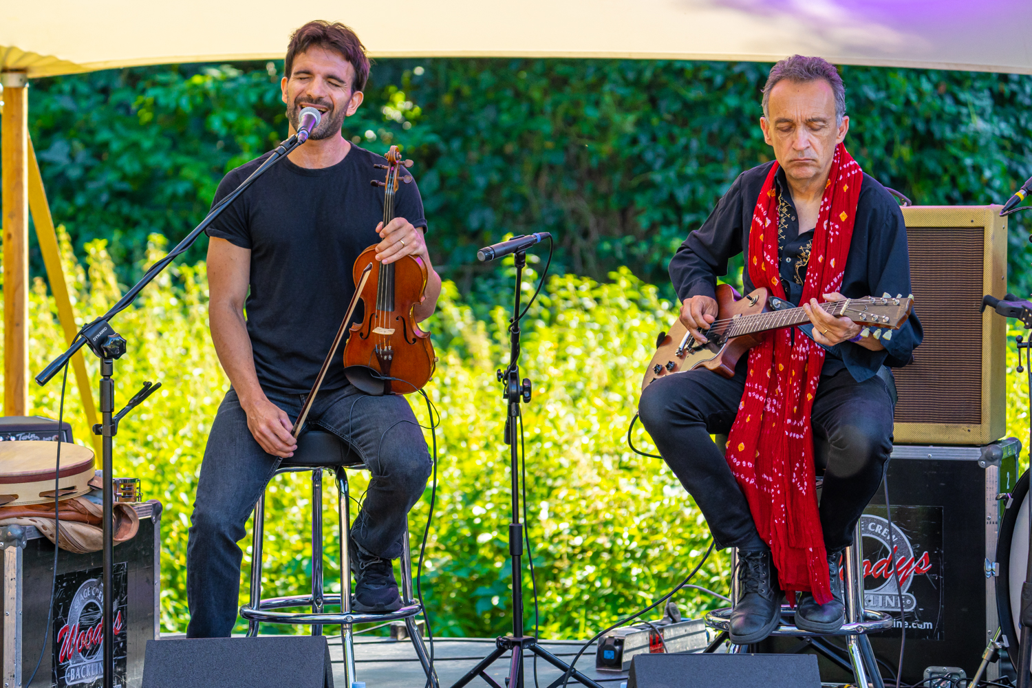 Mauro Durante i Justin Adams