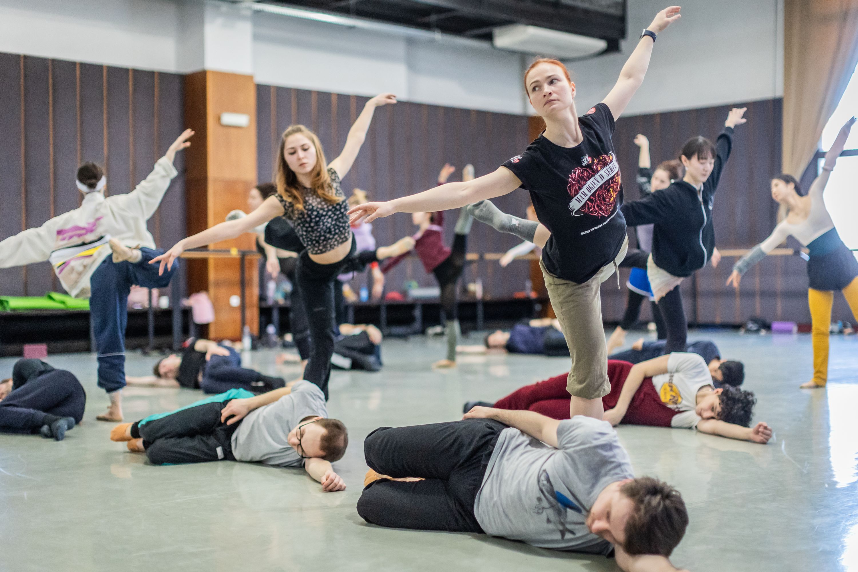 próby do wieczoru baletowego „Fantazja i Fortuna”