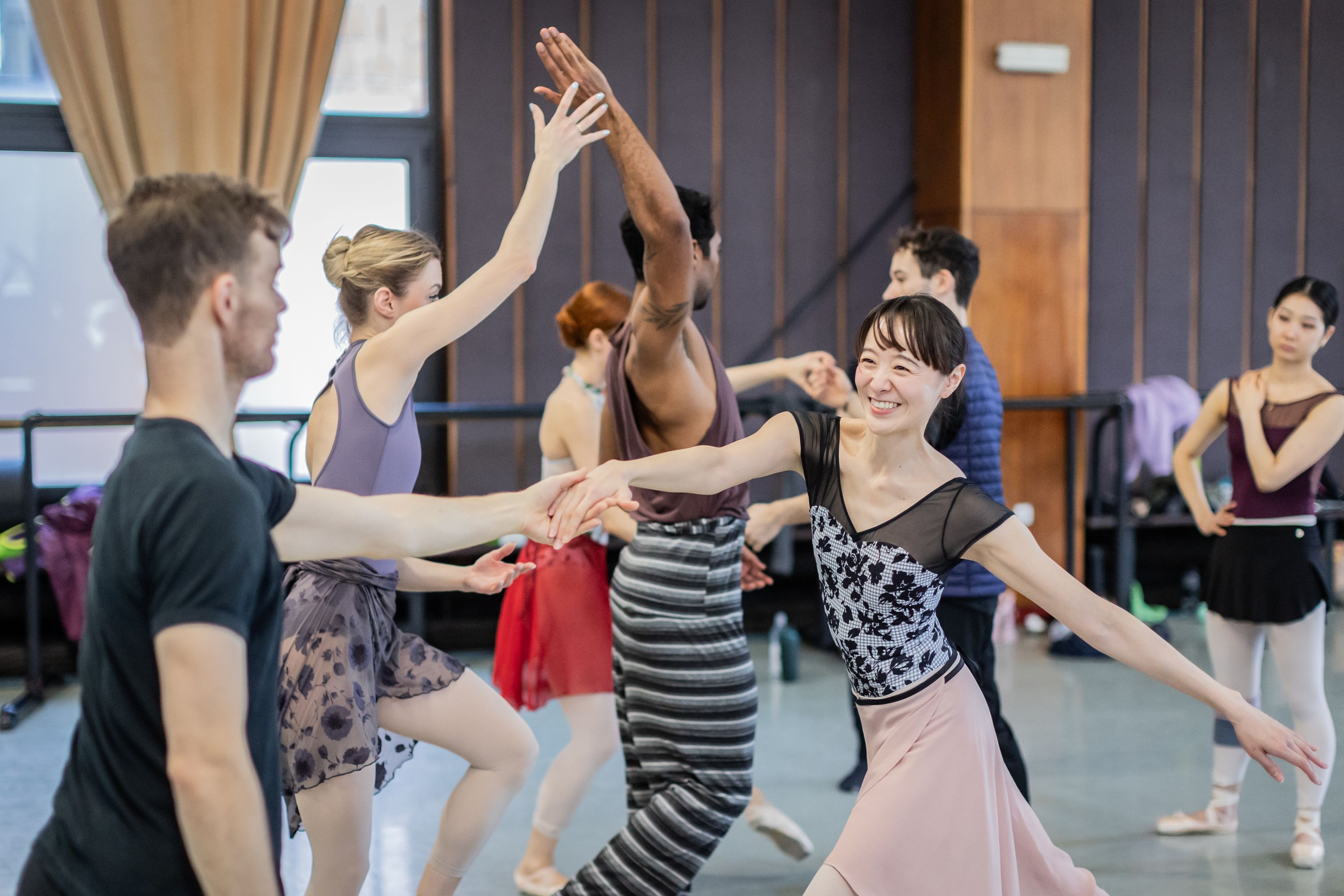 próby do wieczoru baletowego „Fantazja i Fortuna”