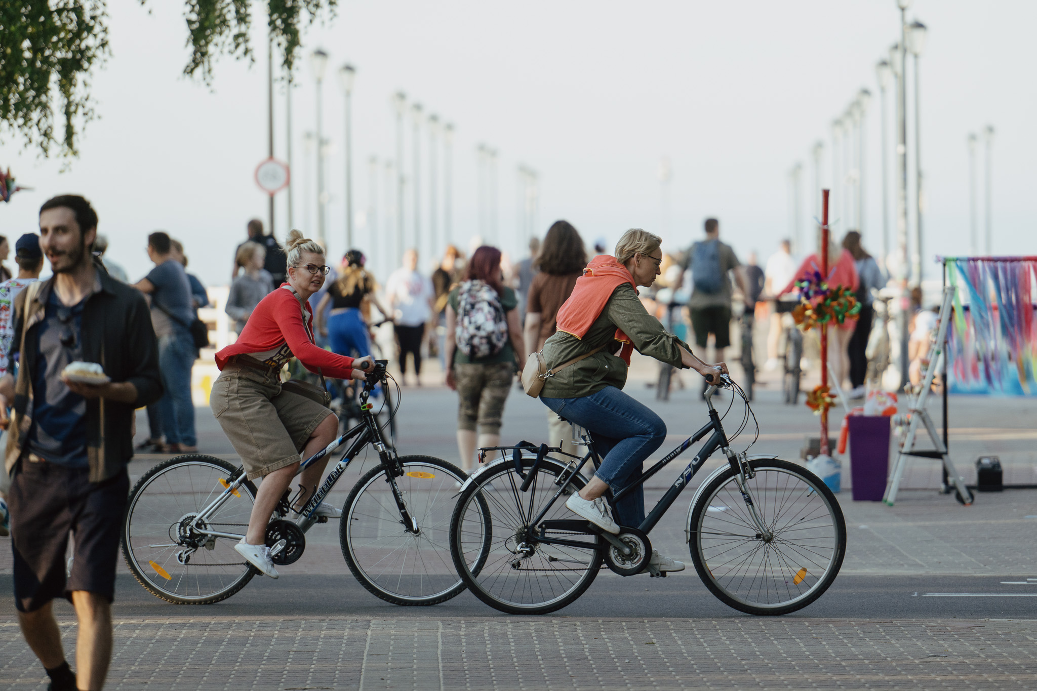 rowerzyści, Gdańsk-Brzeźno